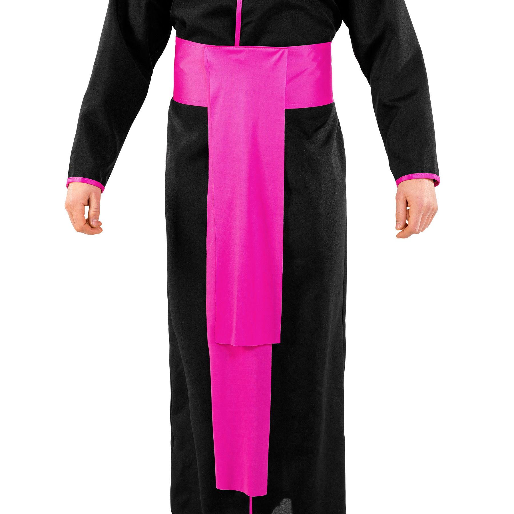 Costume da uomo prete cardinale papa sacerdote religioso carnevale arcivescovo