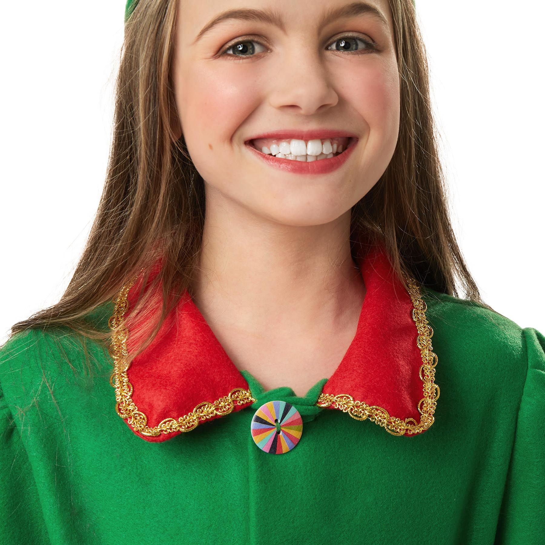 Kinder Mädchen Kostüm Weihnachtselfe Wichtel Kobold Fasching Verkleidung - Bild 27 von 44