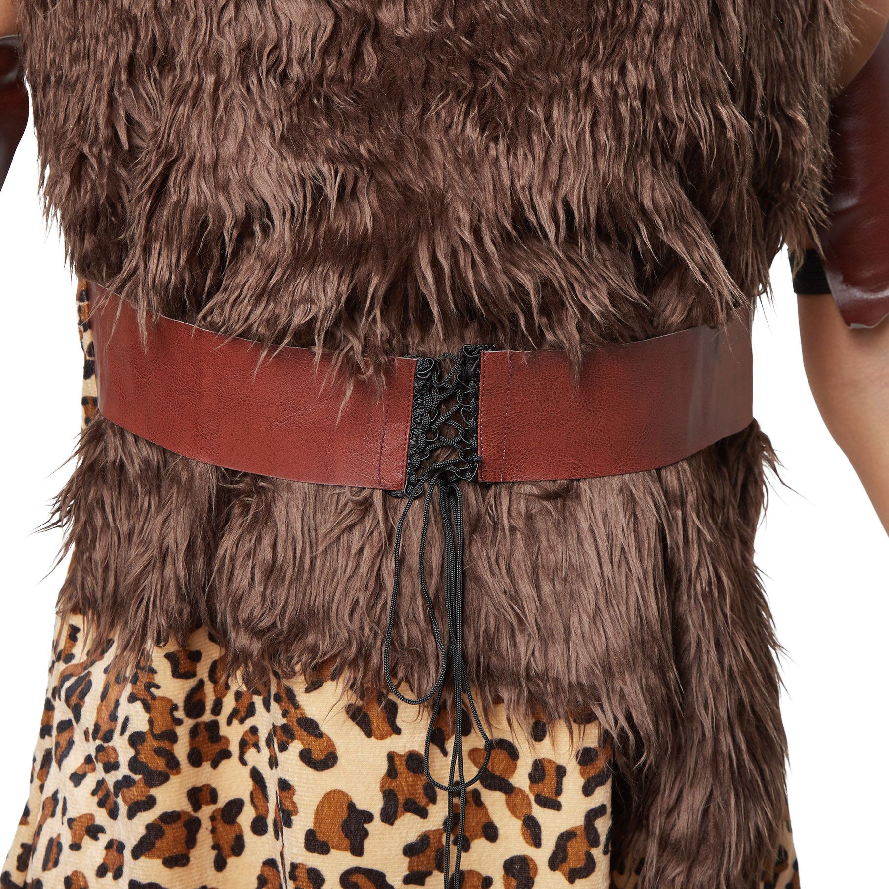 Disfraz de mujer Edad de Piedra neandertal hombre primitivo disfraz carnaval vestido - Imagen 34 de 38