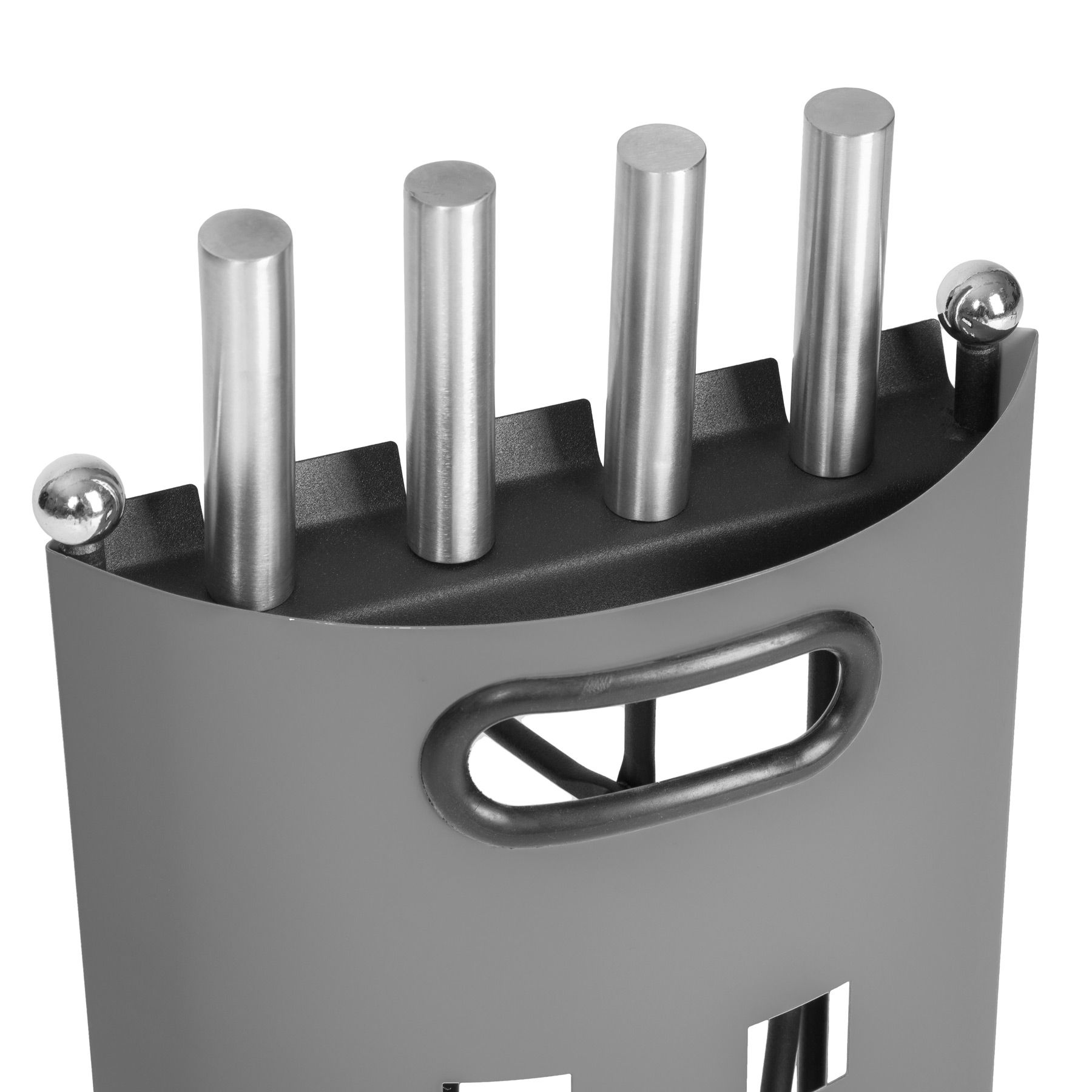 Conjunto De Herramientas Para Chimenea De 5 Piezas De Acero Inoxidable