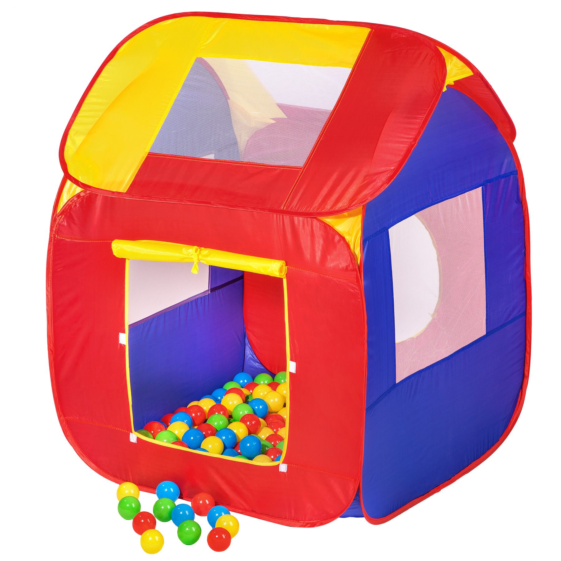 Childrens Kids Pop Up Ball Pit Play Tent with 200 Balls Indoor