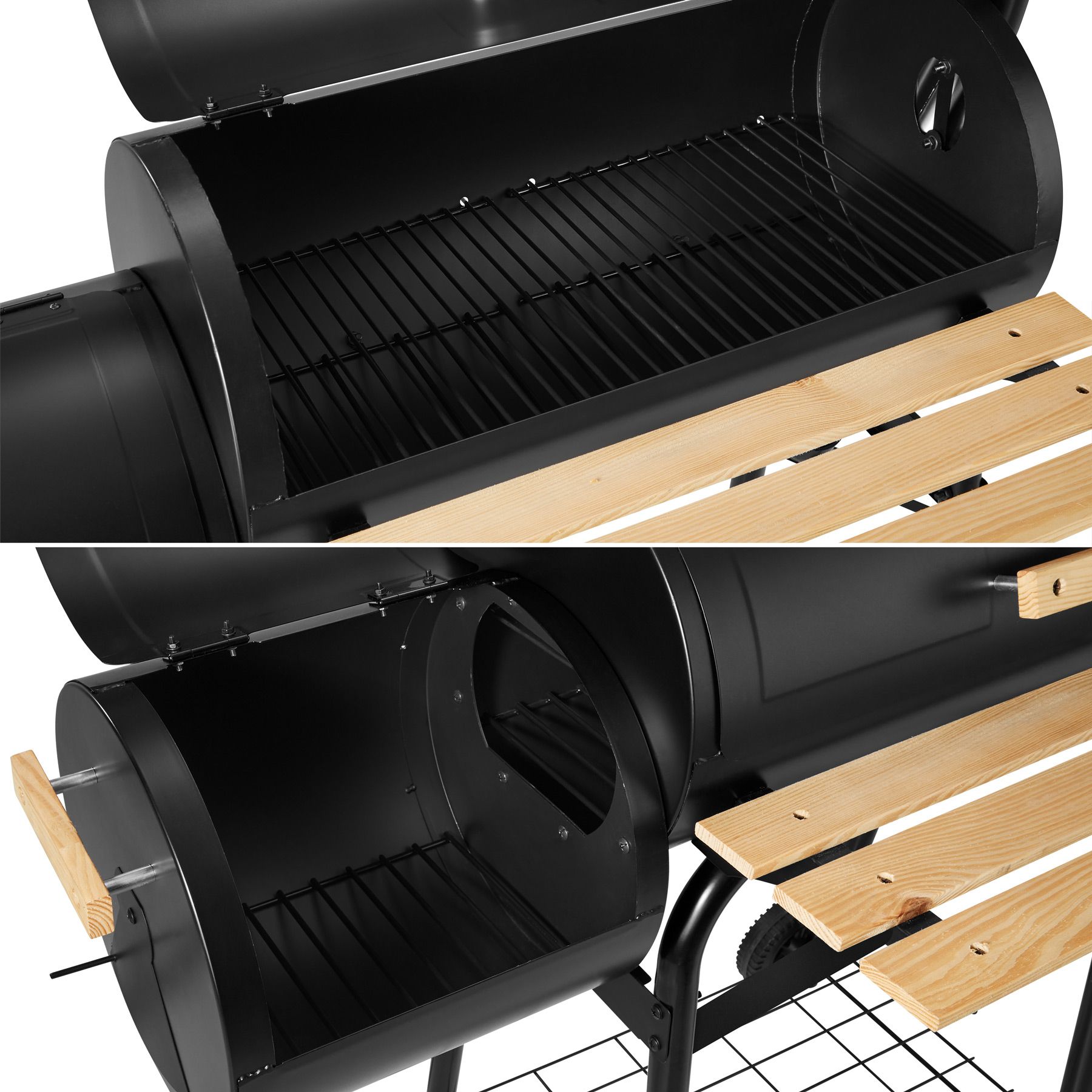 XXL BARBECUE GRILL WAGON CHARBON DE BOIS FUMOIR SMOKER XXL BARBECUE GRILL Wagon Charbon De Bois Fumoir Smoker
