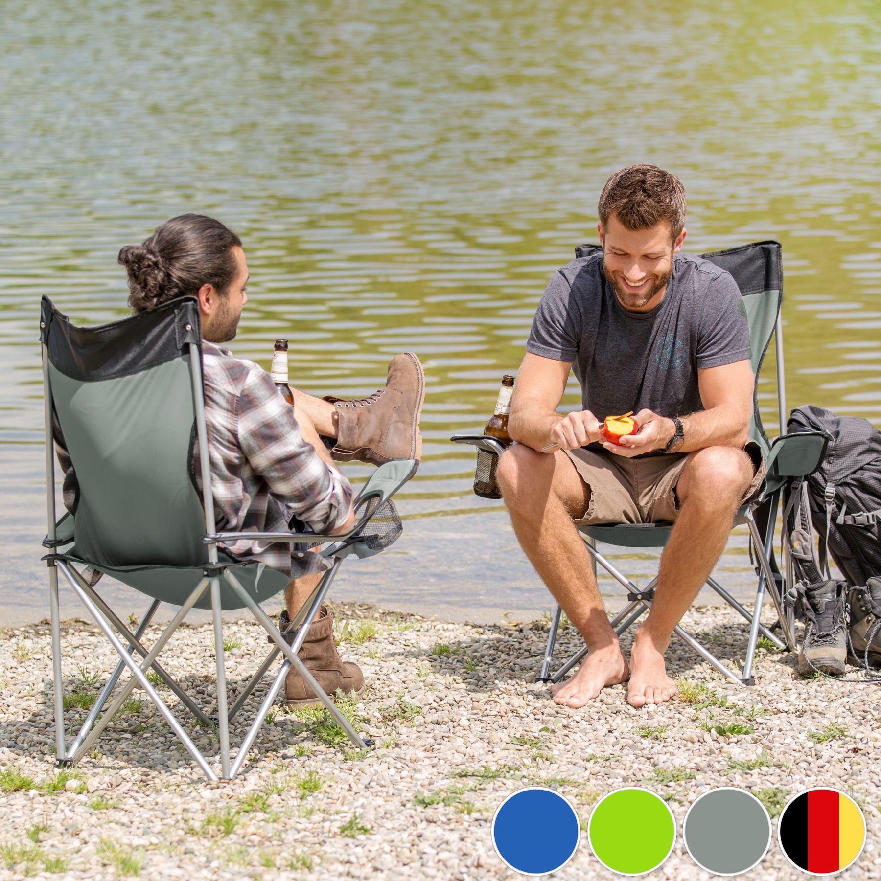 Détails sur Chaise de camping avec housse fauteuil de camping pliable siege de plage vert Détails sur Chaise de camping avec housse fauteuil de camping pliable siege de plage vert
