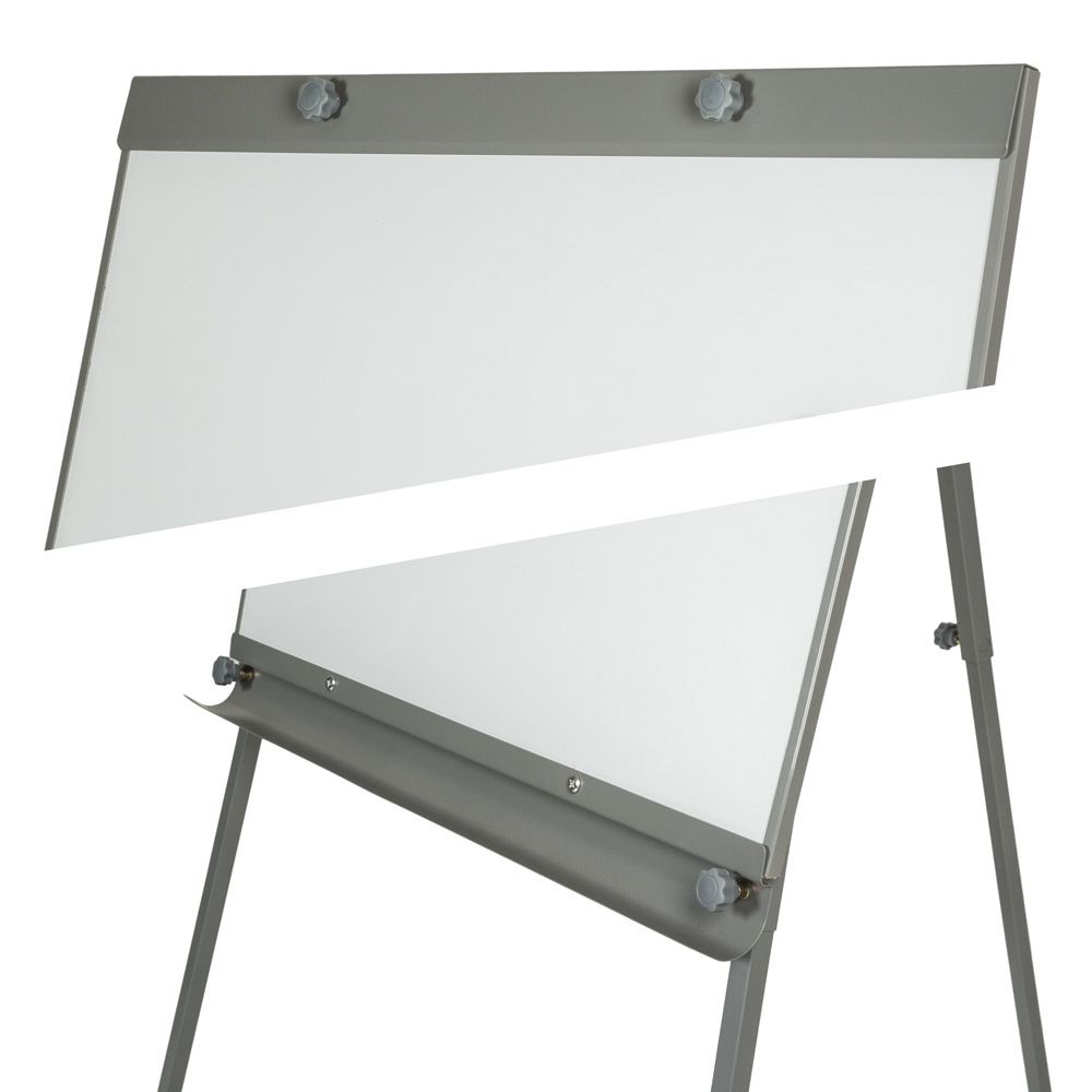 flip chart free standing whiteboard presentation panel + 12