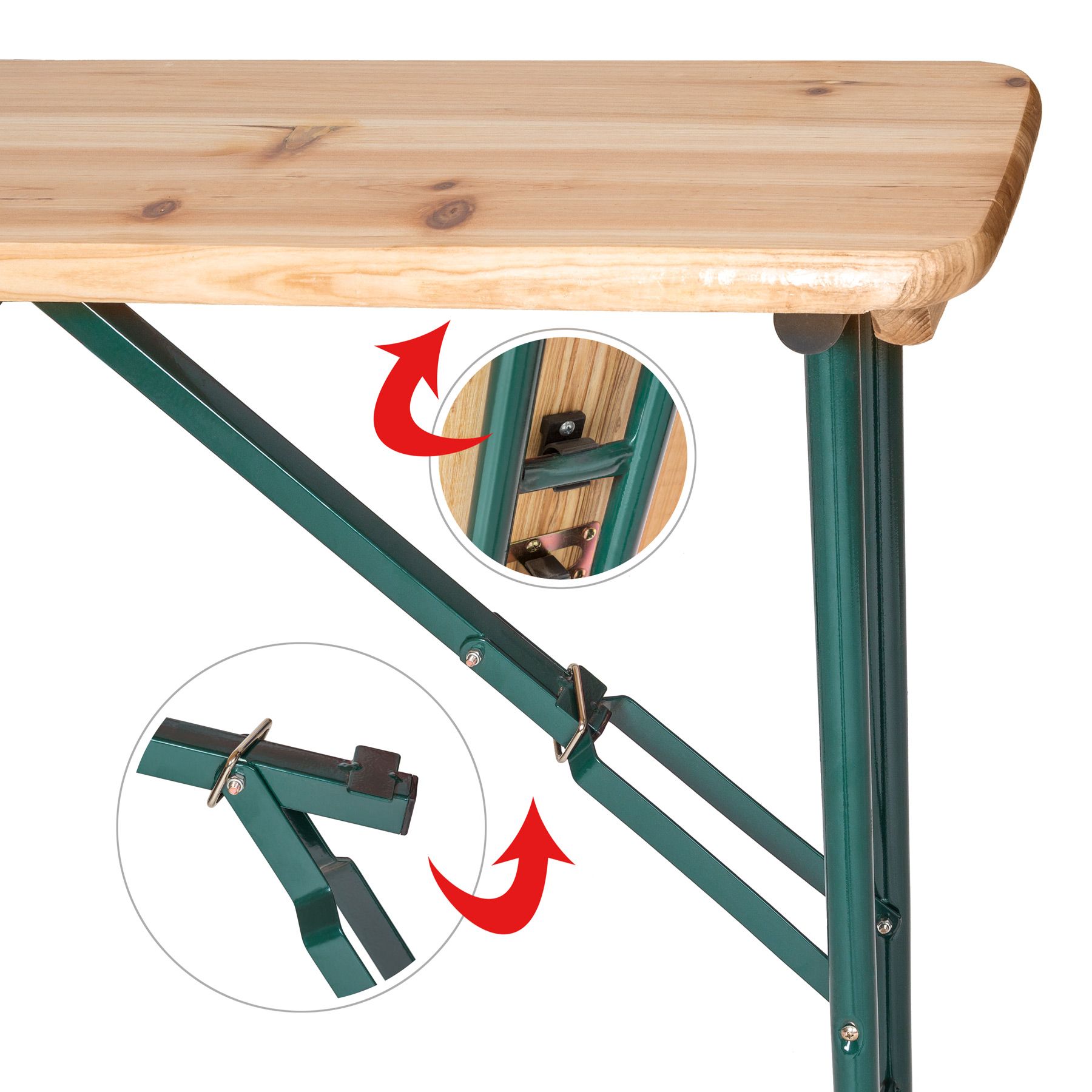 sur porte bar brasserie parasol Détails de avec bois Table Quattro jardin pliable haute de SGVqzpUM