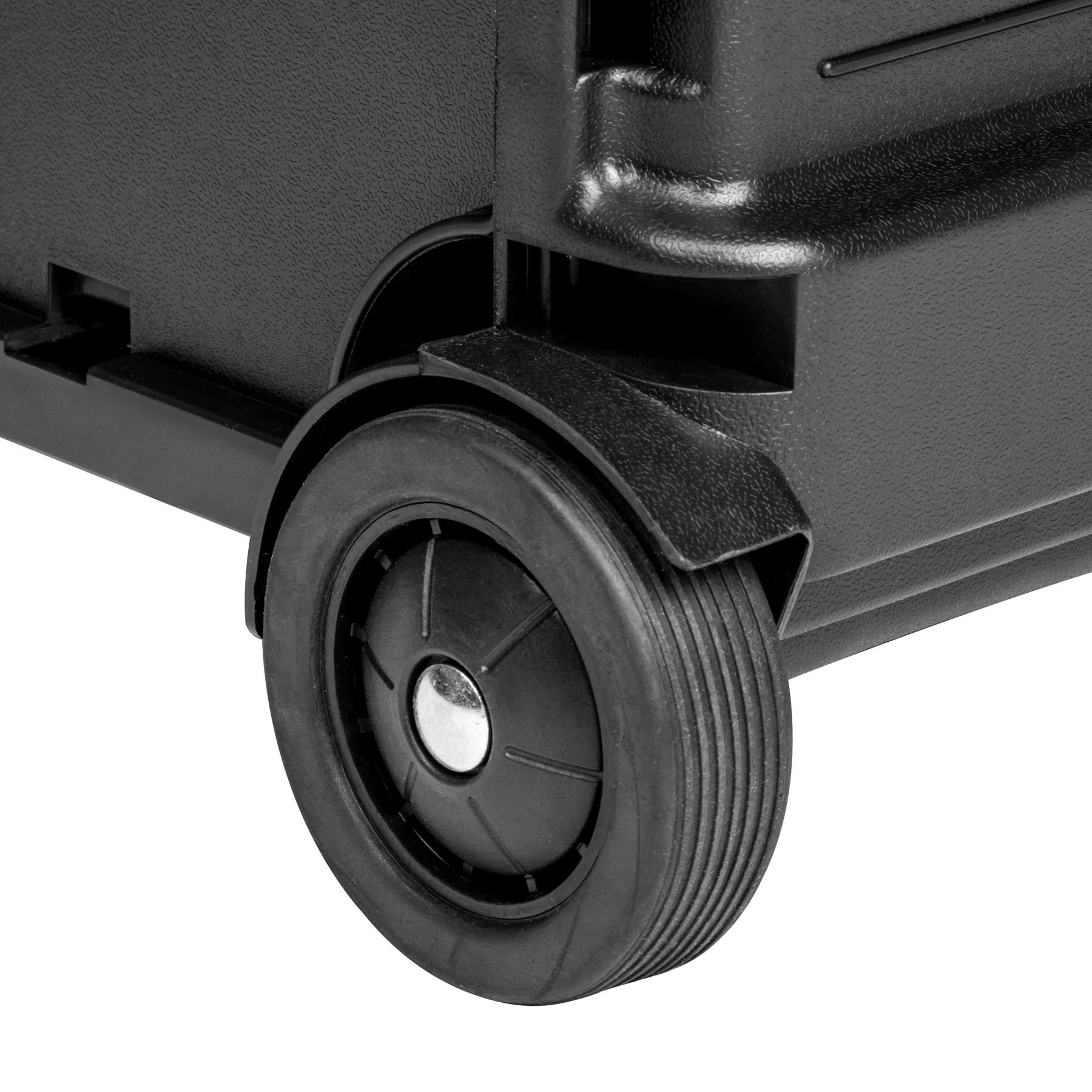 Chariot de courses pliable 35kg trolley de shopping avec 2 roues