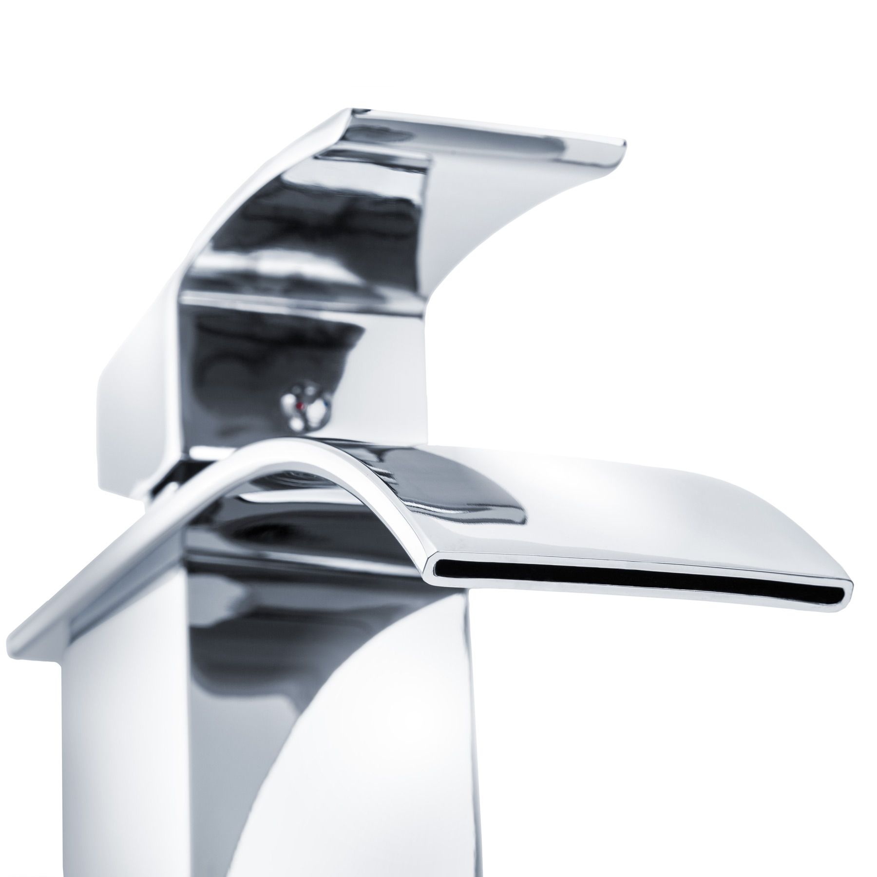 Einhandmischer hoch Wasserfall Bad Wasserhahn Waschbeckenarmatur B-Ware