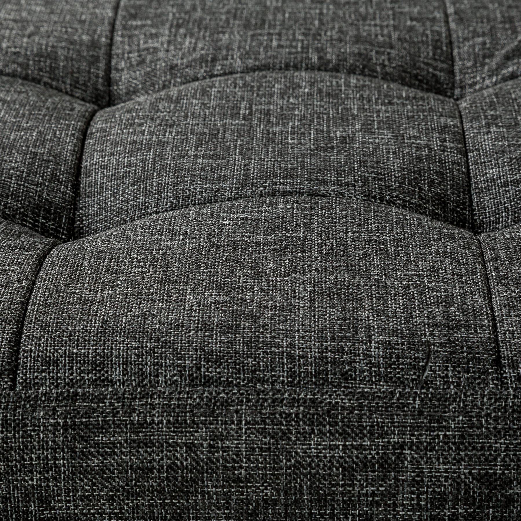TecTake Pouf pieghevol panca cassapanca contenitore poggiapiedi 76x38x38 disponibile in diversi colori grigio chiaro | No. 402238