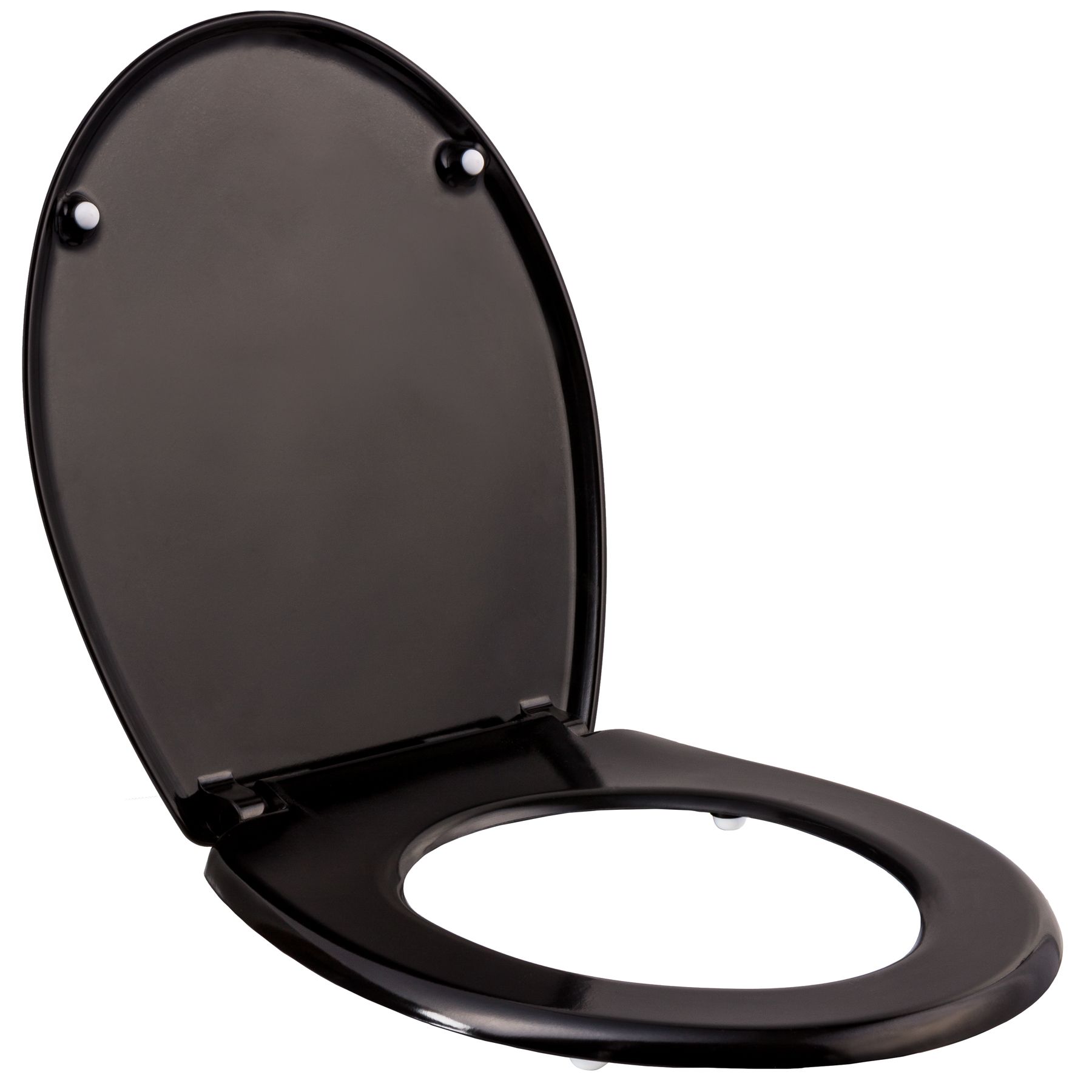 tectake 402259 Abattant WC Frein de Chute Soft Close Si/ège de Toilette Cuvette Si/ège Lunette Fleurs