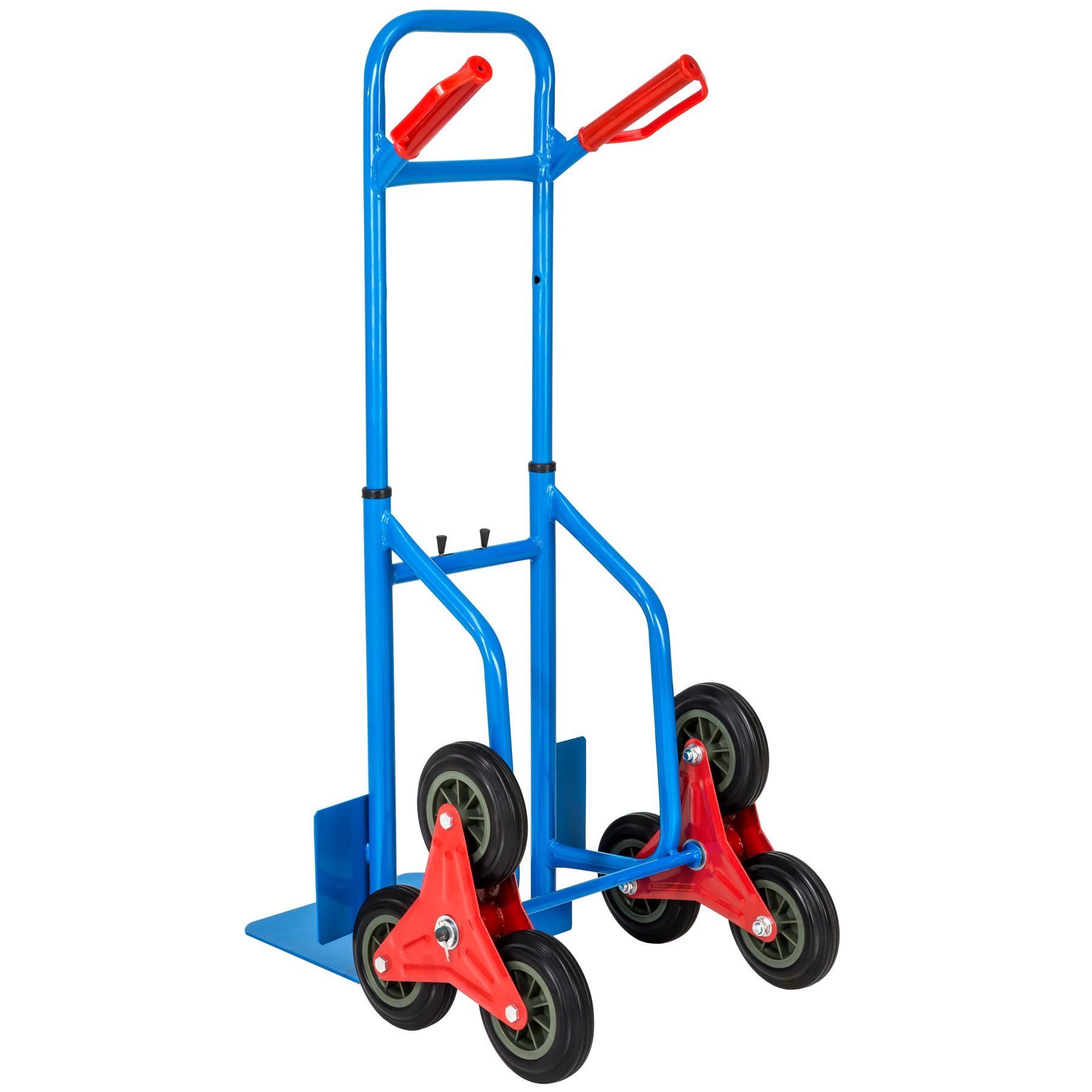 Profi Sackkarre klappbar PU Räder für Treppen Silber Transportkarre bis 100 kg