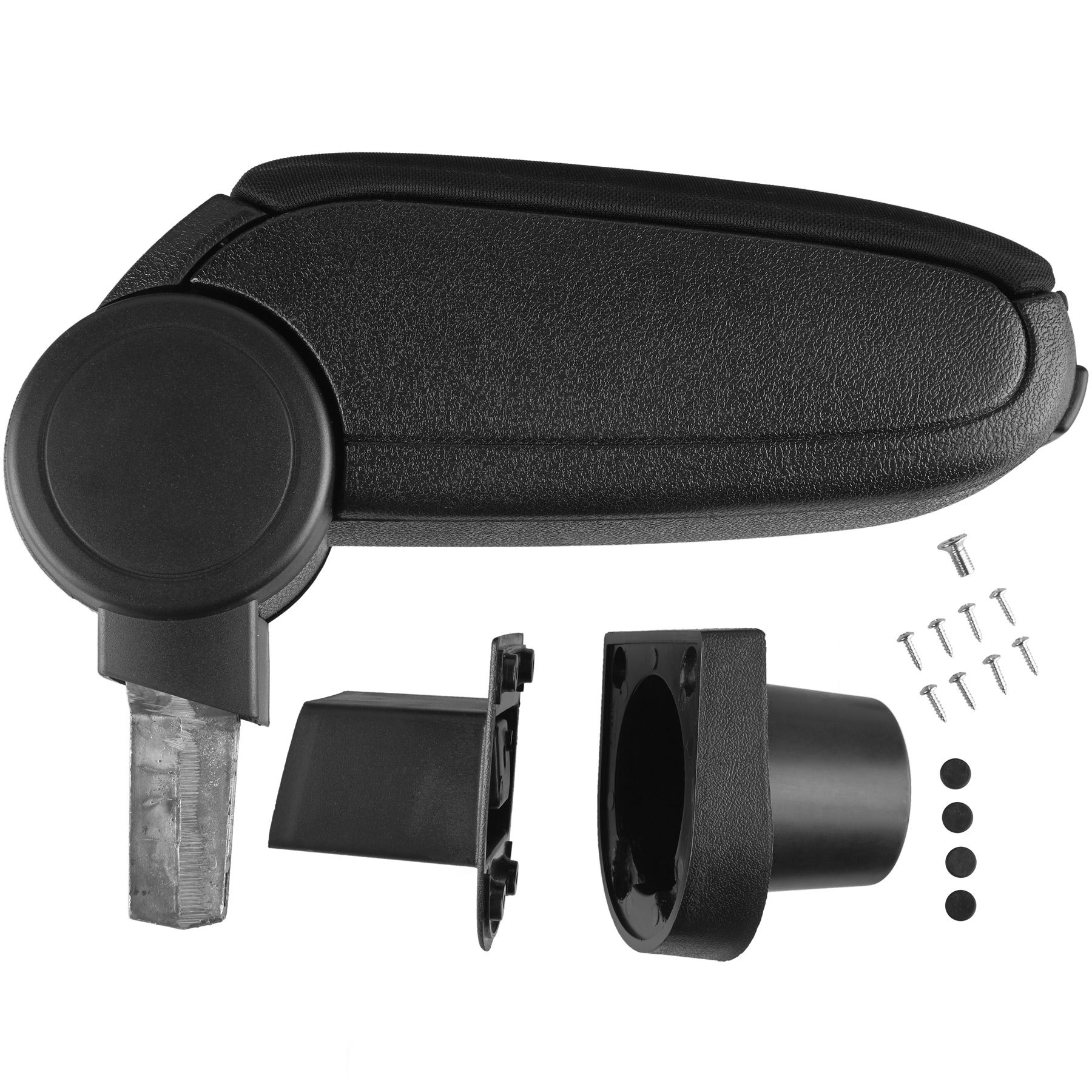 Armlehne Für Toyota Yaris 2008-2011 - Mit Staufach & Schwarz Leder