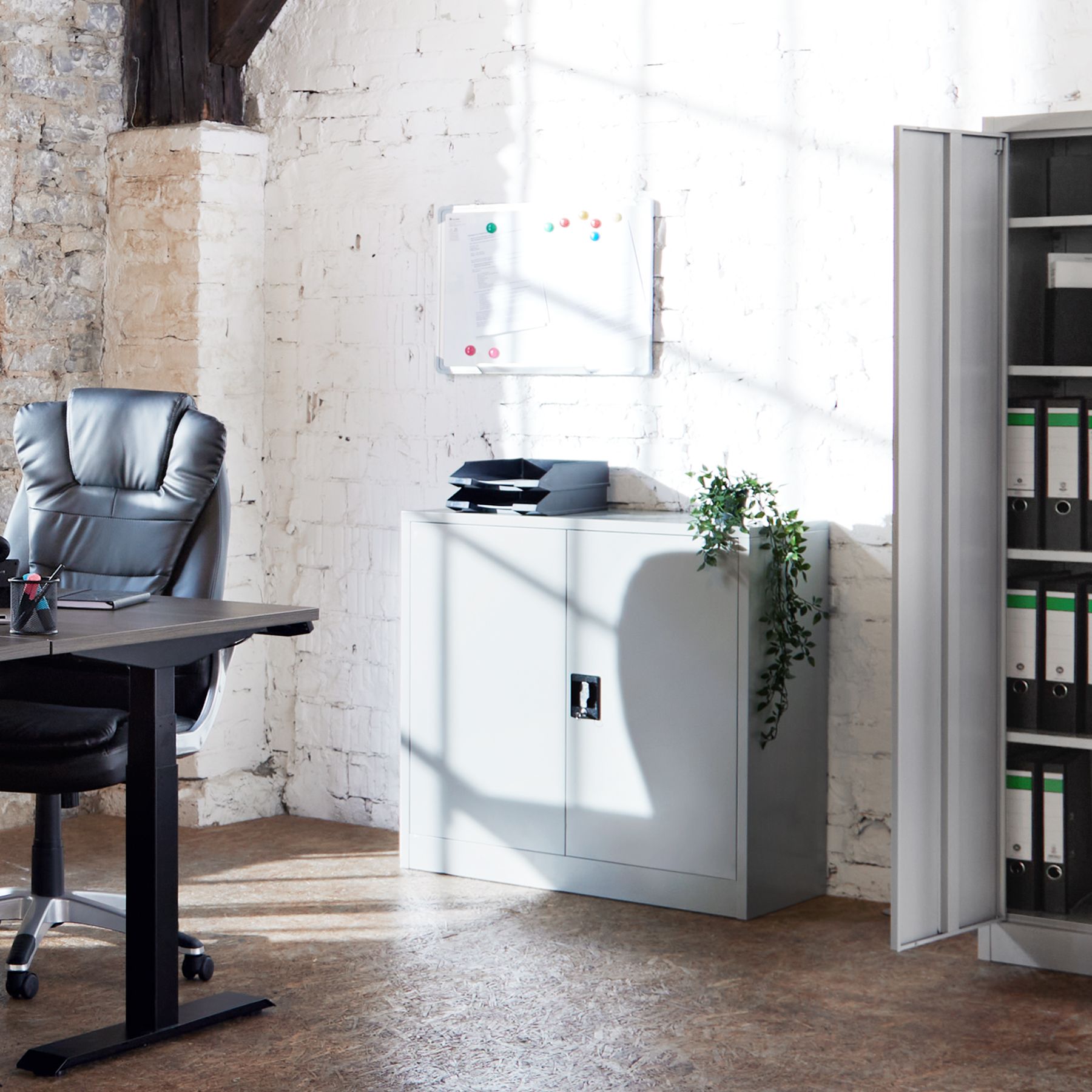 Armario Archivador de Oficina con Cierre de Seguridad Almacenaje de