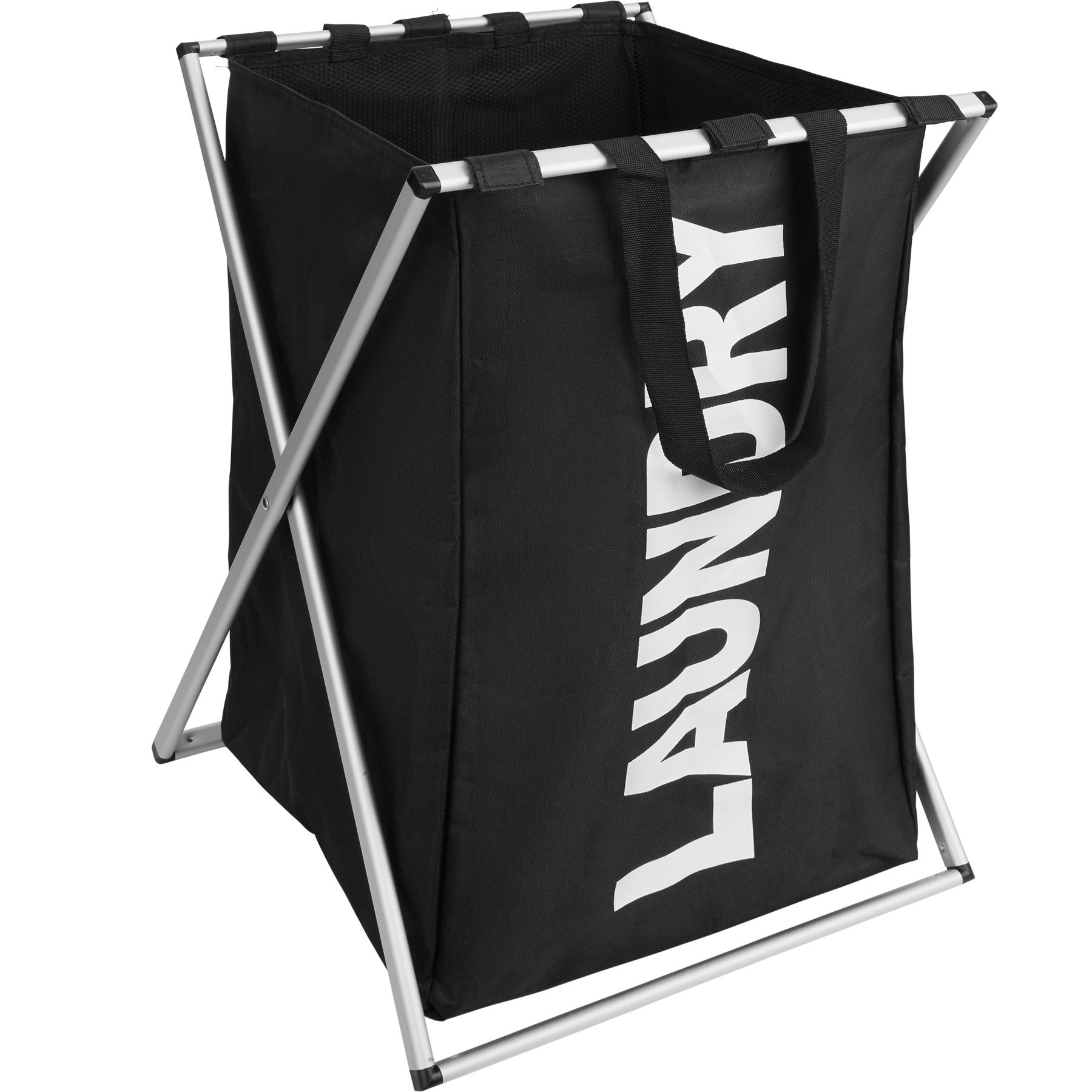 Cesto para Ropa Sucia Individual Canasto Bolsa Colada Asas Plegable