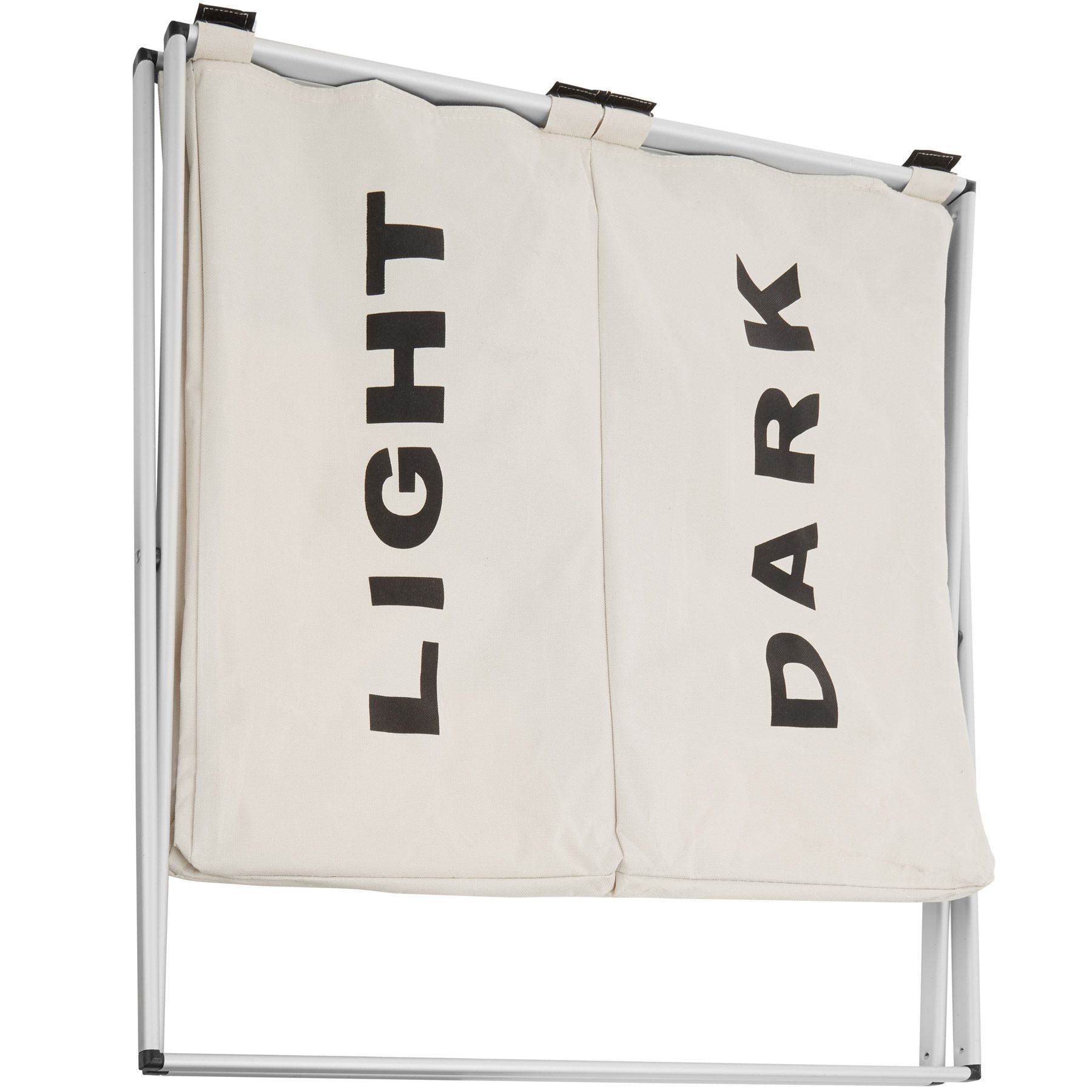 Cesto para Ropa Sucia Doble Canasto Bolsa Colada Plegable Resistente