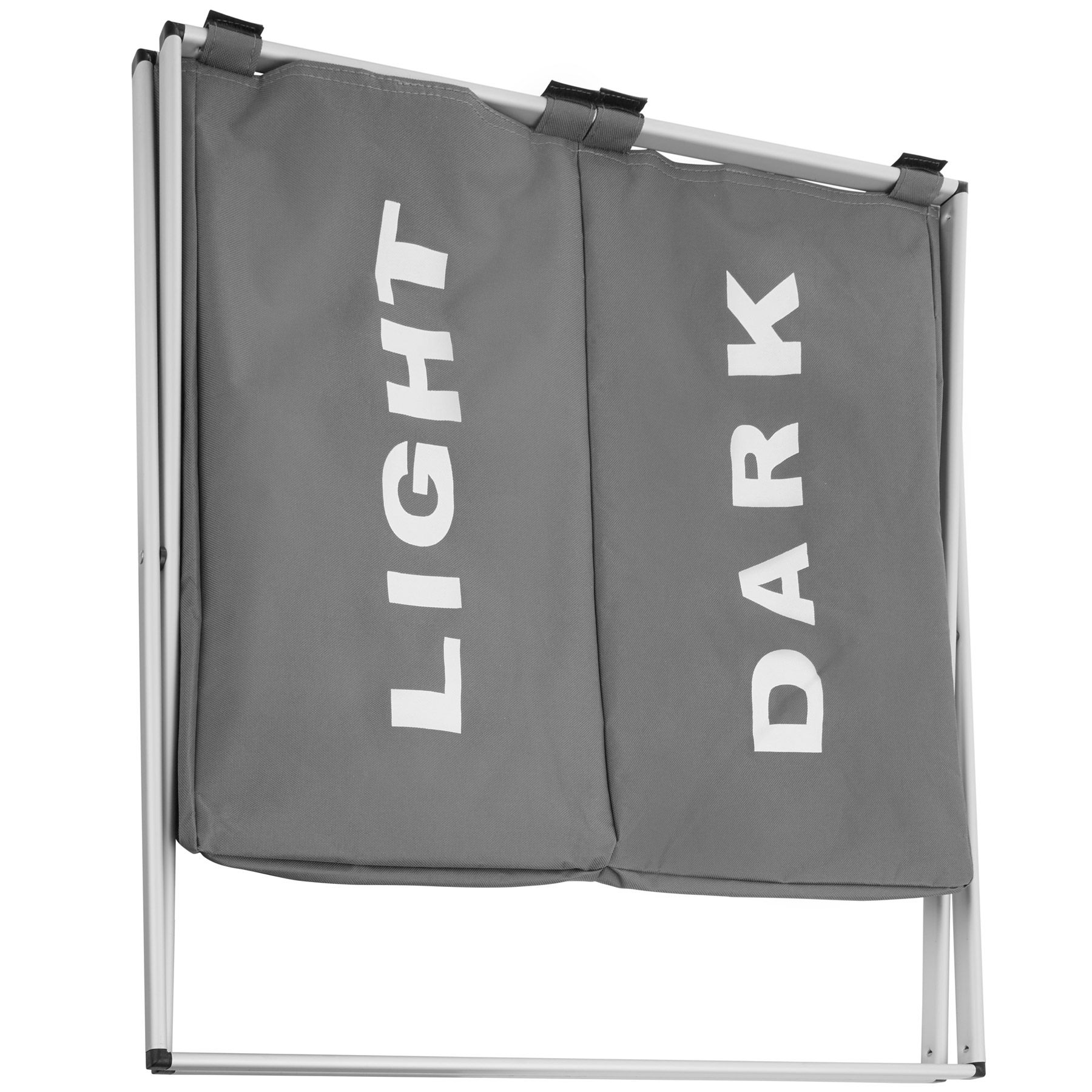 Cesto para Ropa Sucia Doble Canasto Bolsa Colada Plegable Resistente