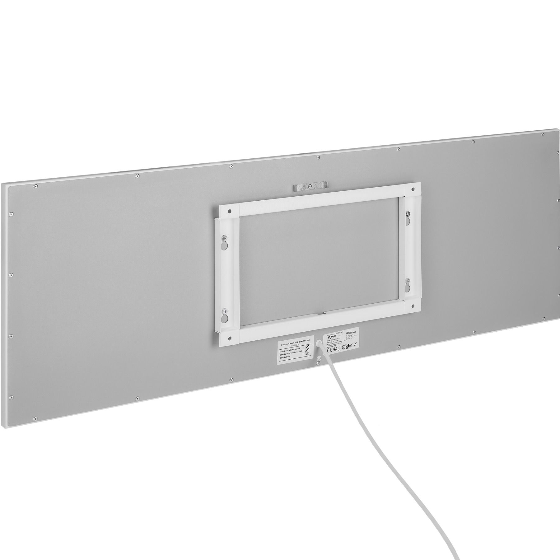 Pannello radiante riscaldamento infrarossi infrarosso 550 watt 1200x400mm IP44 n