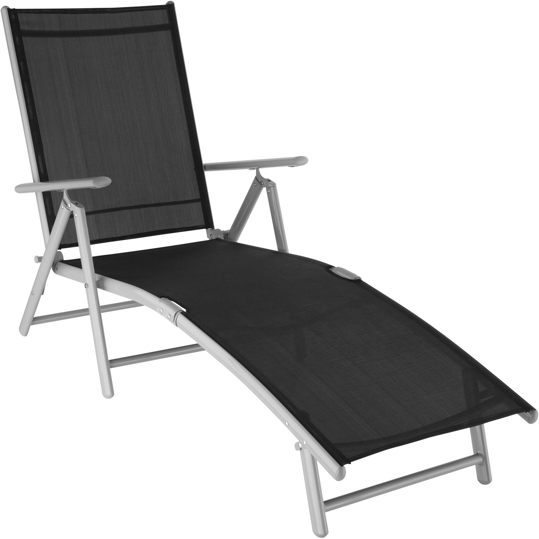 Aluminium Sonnenliege klappbar Gartenliege Liegestuhl Relaxliege