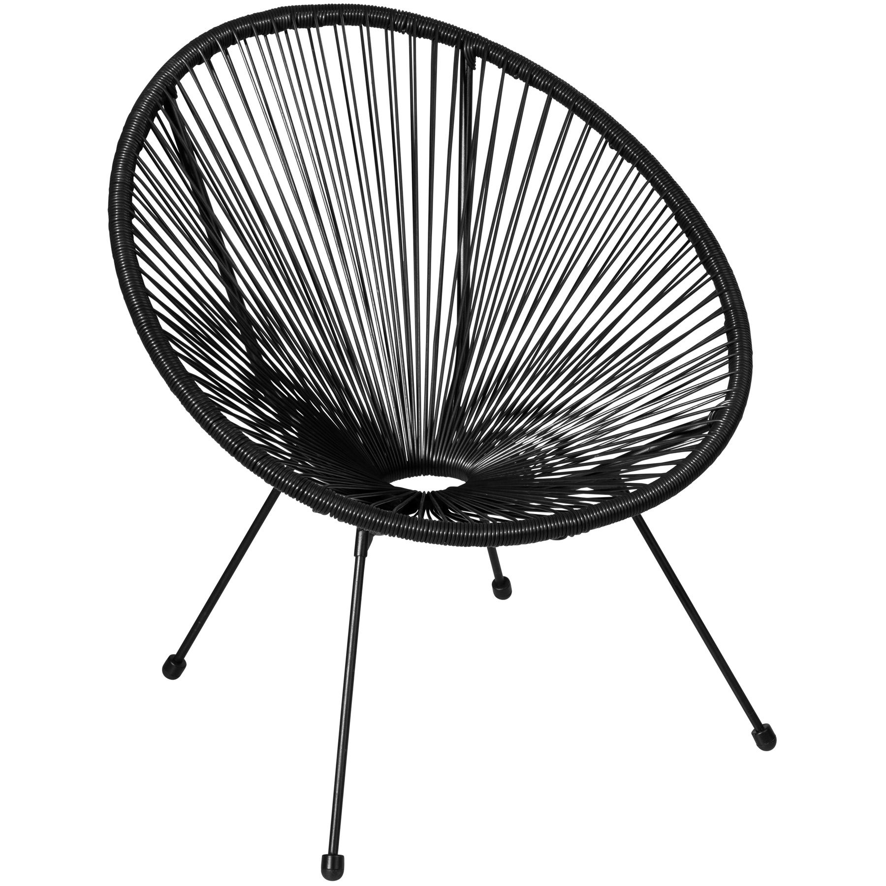 2 Fauteuils design acapulco chaises de salon de jardin rétro | eBay