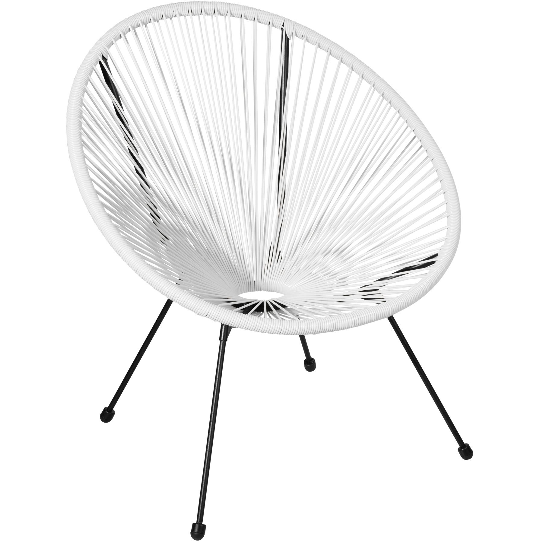 2 Fauteuils design acapulco chaises de salon de jardin rétro | eBay