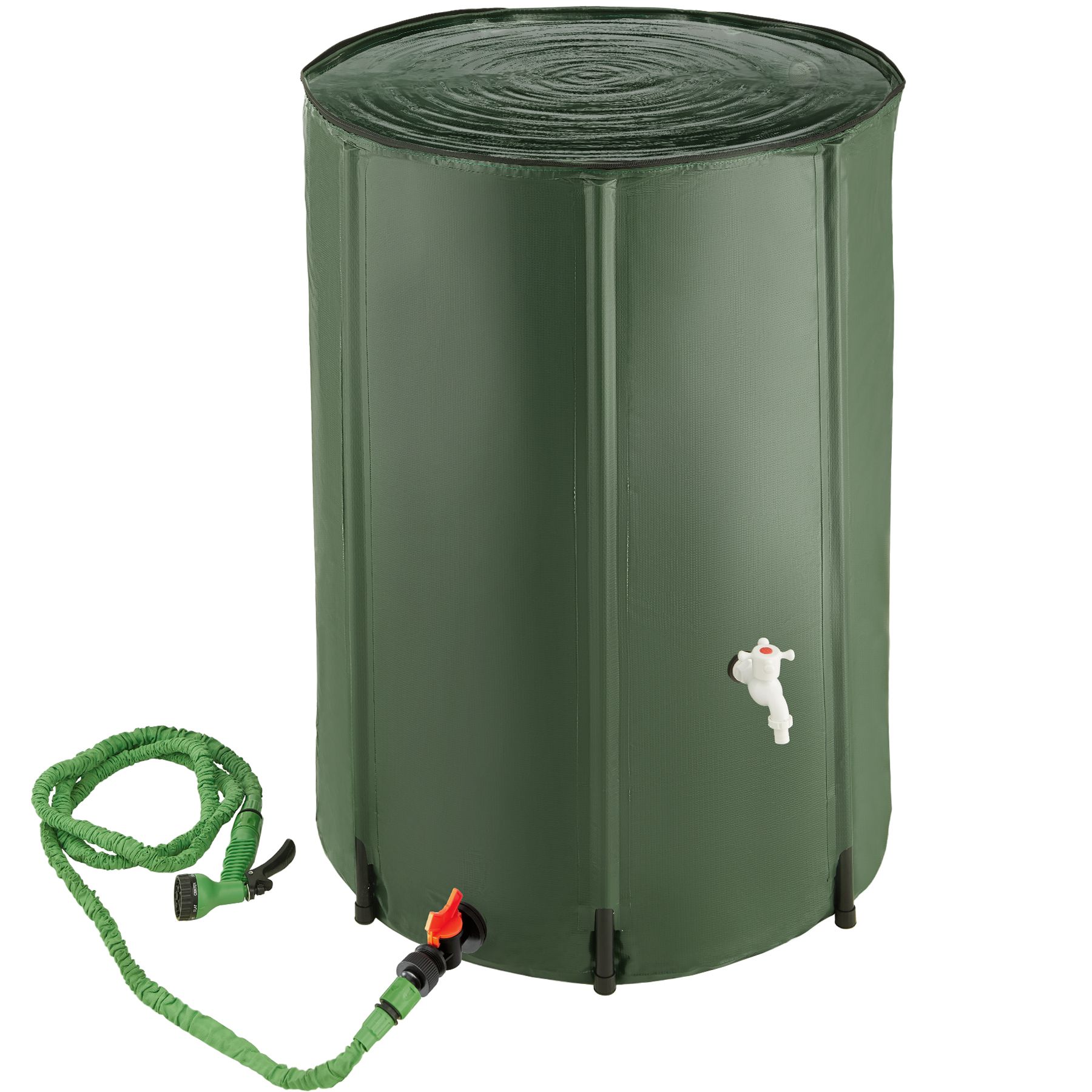 Grindi Regentonne Faltbar 100L - Klappbarer Regenwassertank Für Garten