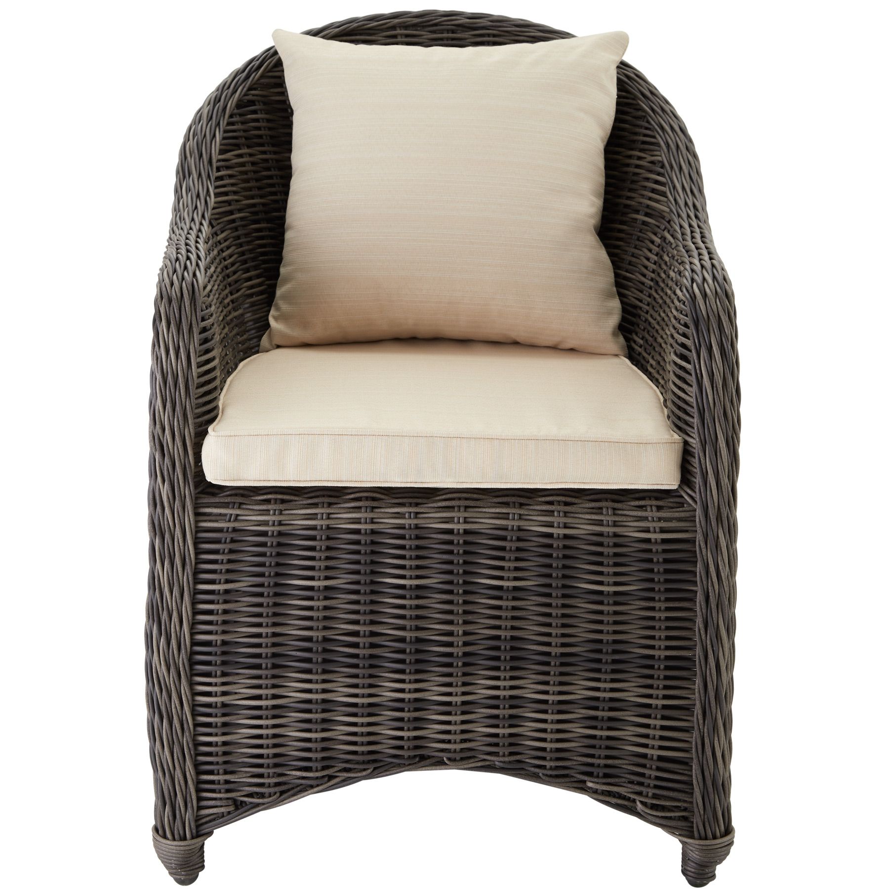 2x Alu Gartenstuhl Polyrattan Korbsessel Gartenmöbel Korb Stuhl Sessel