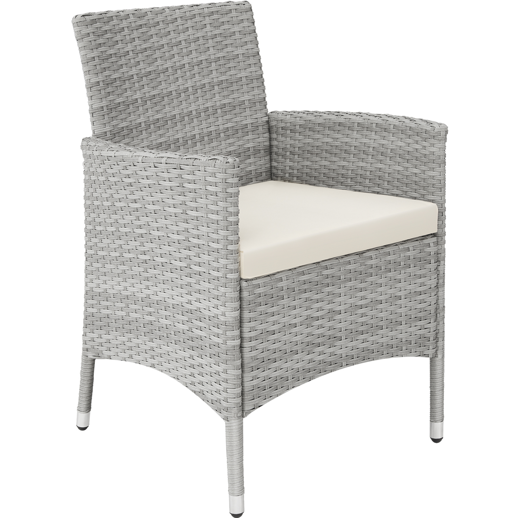 Set da Giardino in Polyrattan Sedie con Cuscino Tavolo Arredamento Esterno Nuovo - Foto 103 di 103