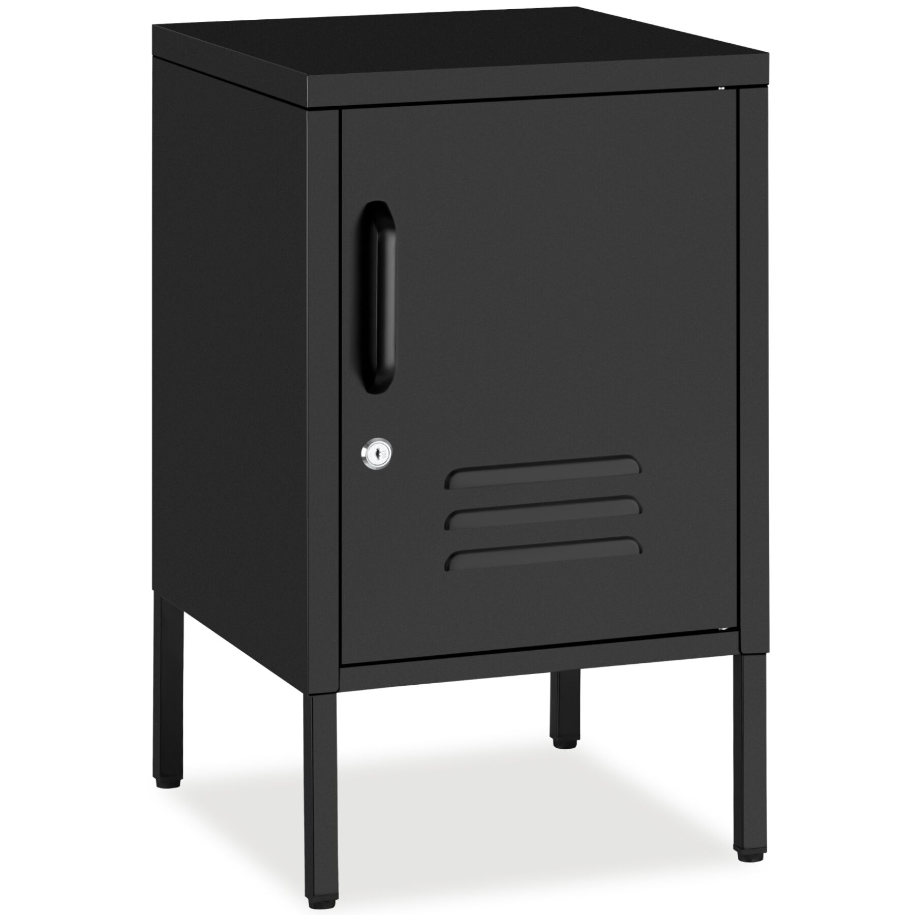 szafka nocna - czarny | tectake