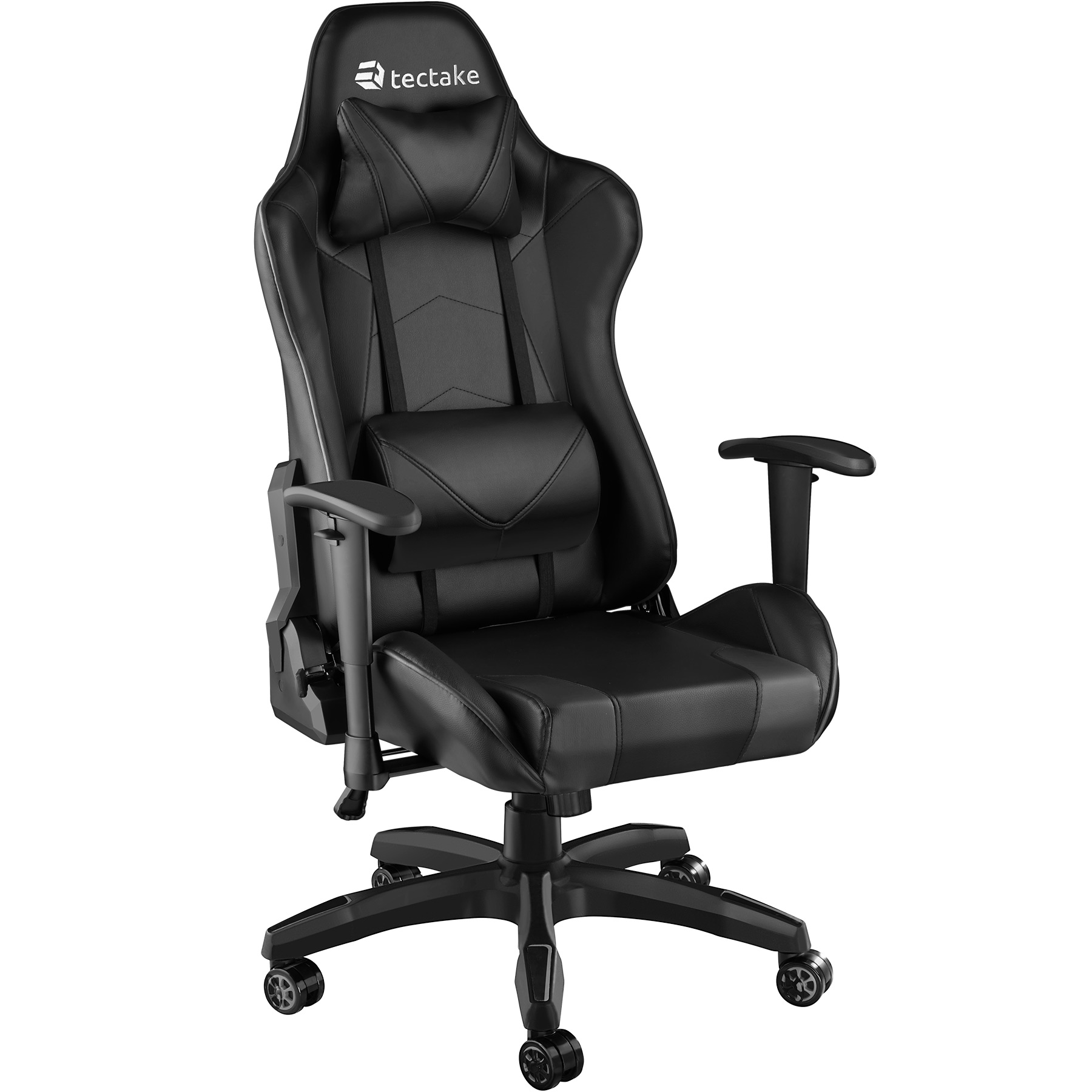 Chaise gamer TWINK - noir de tectake