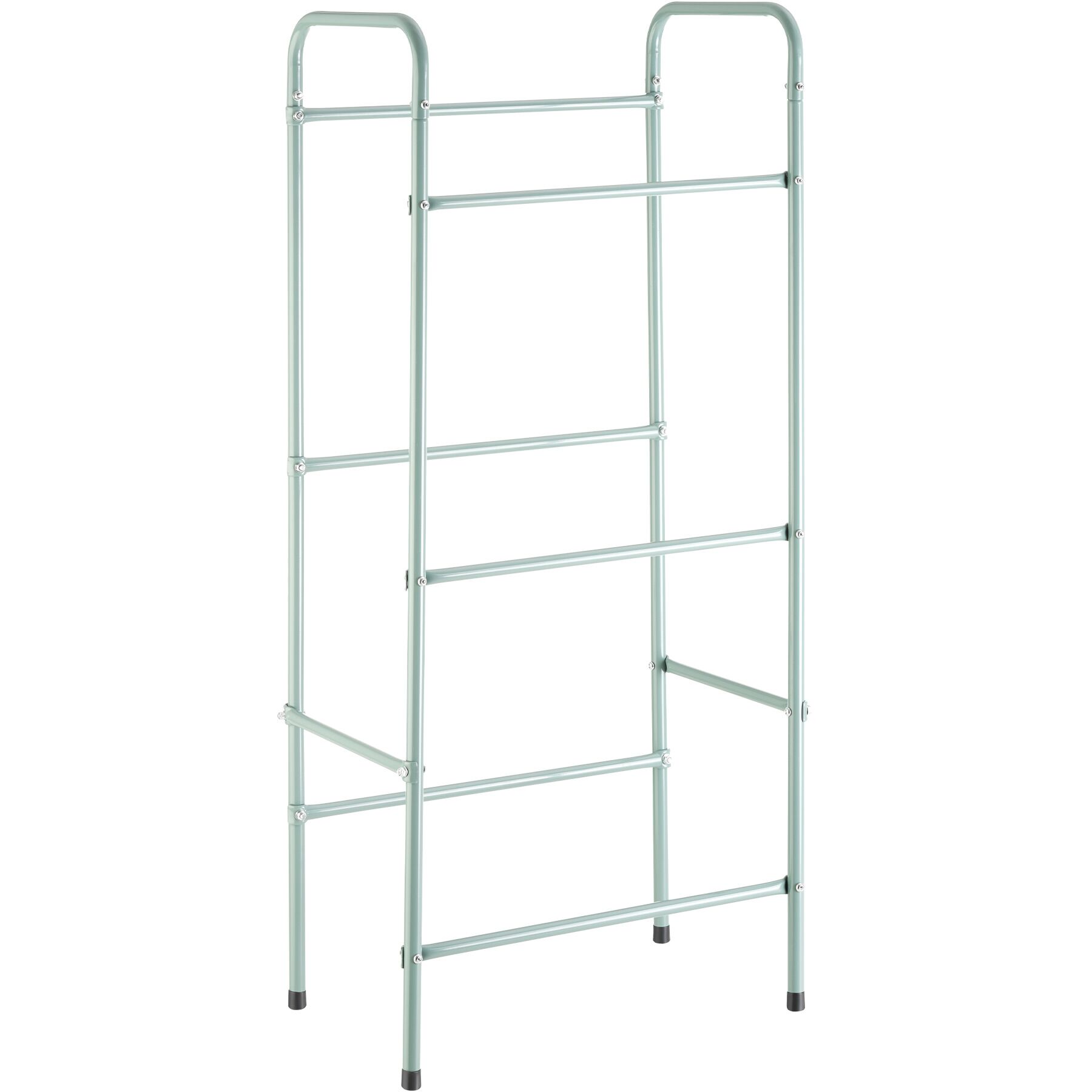 Shelving Rack - for 3 crates, steel frame, 50 x 33 x 116 cm - grey