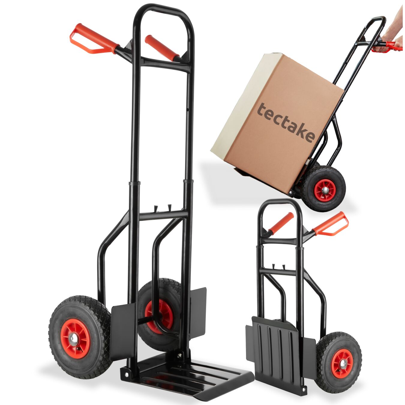 Sackkarre bis 100kg - schwarz