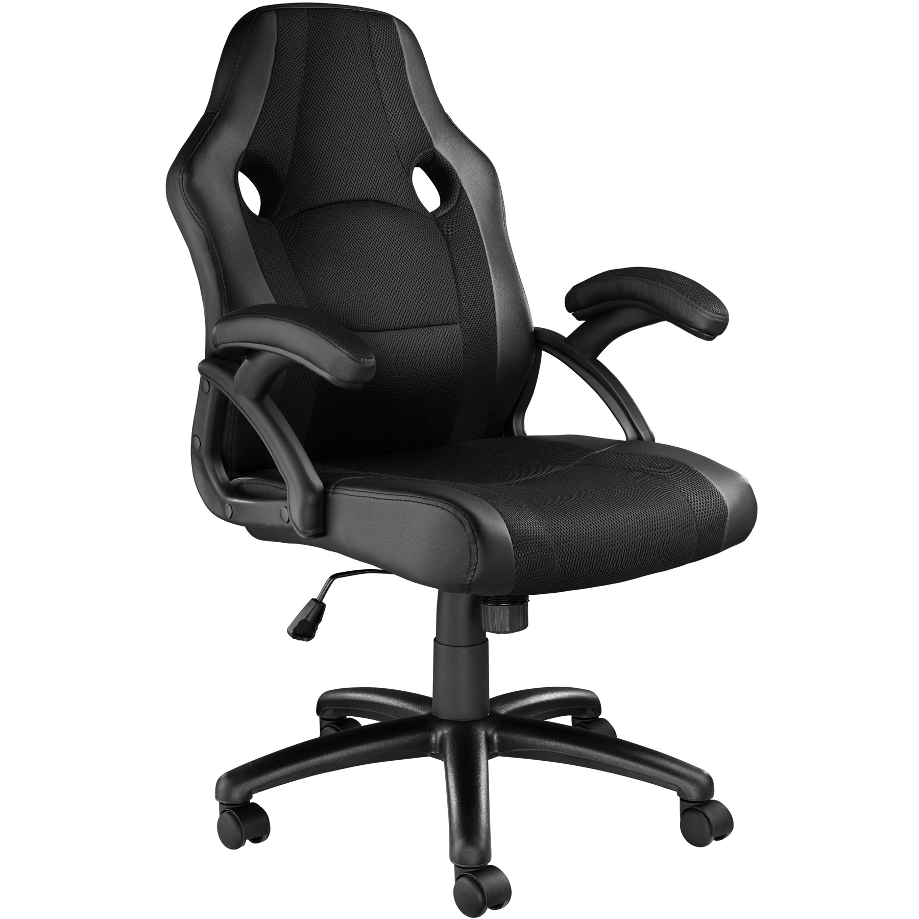 Gaming Chair Benny - ergonomic shape, comfortable padding - black