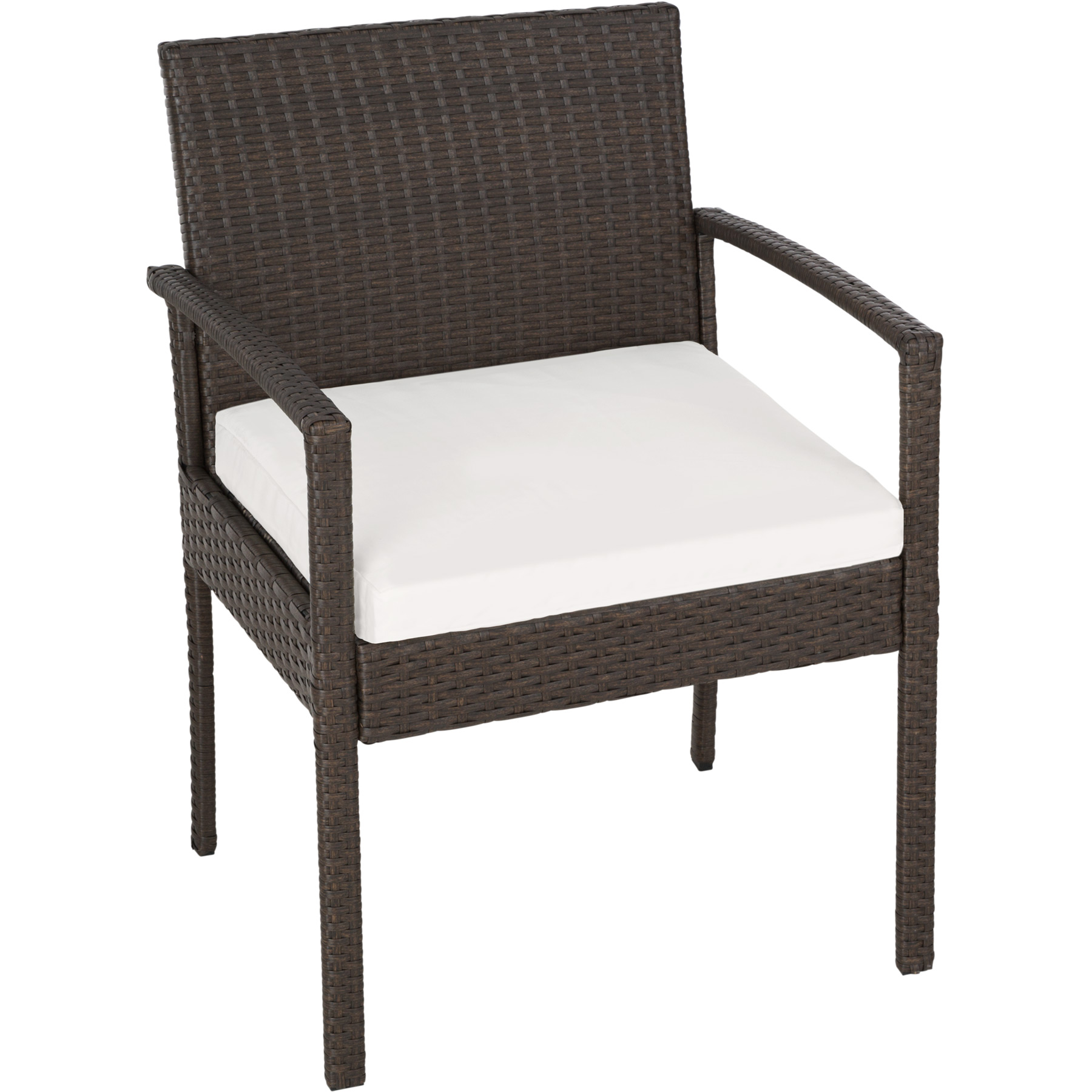 SET DI MOBILI RATTAN SINTETICO POLYRATTAN 2 POLTRONE DIVANO E TAVOLO GIARDINO nu - Foto 30 di 67