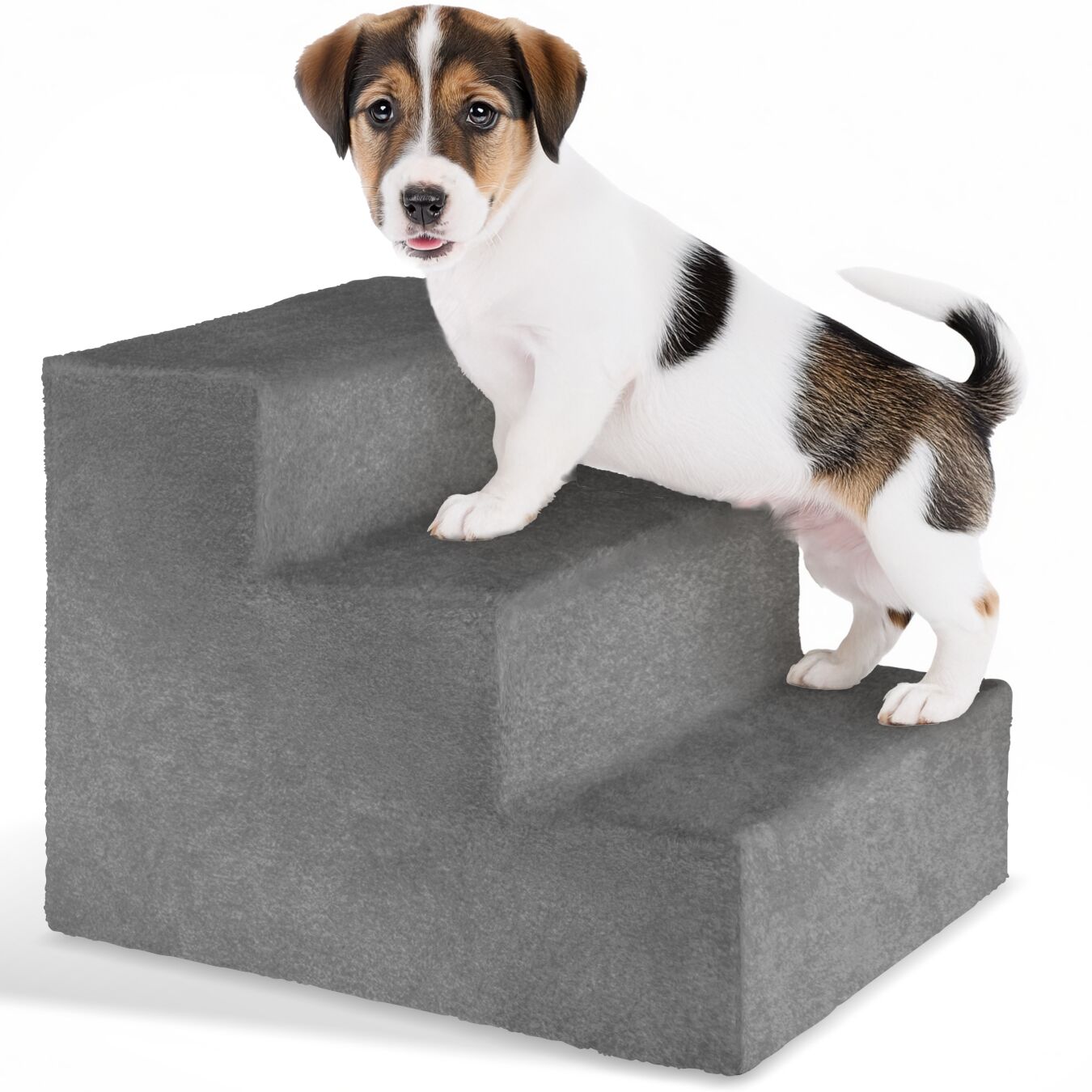 Dog Steps Paw Path - staircase for dogs and cats - grey | tectake