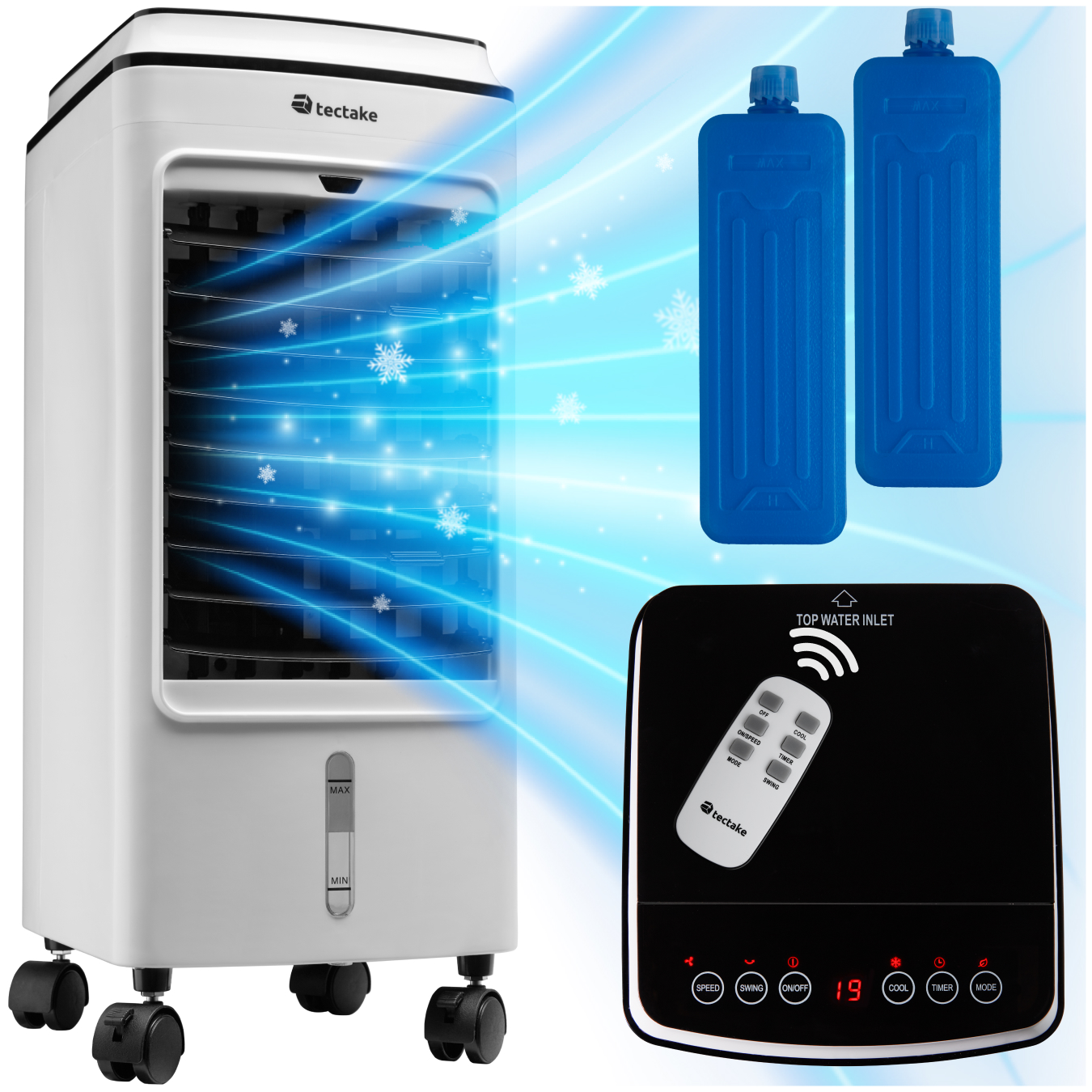 Aircooler - wit | tectake