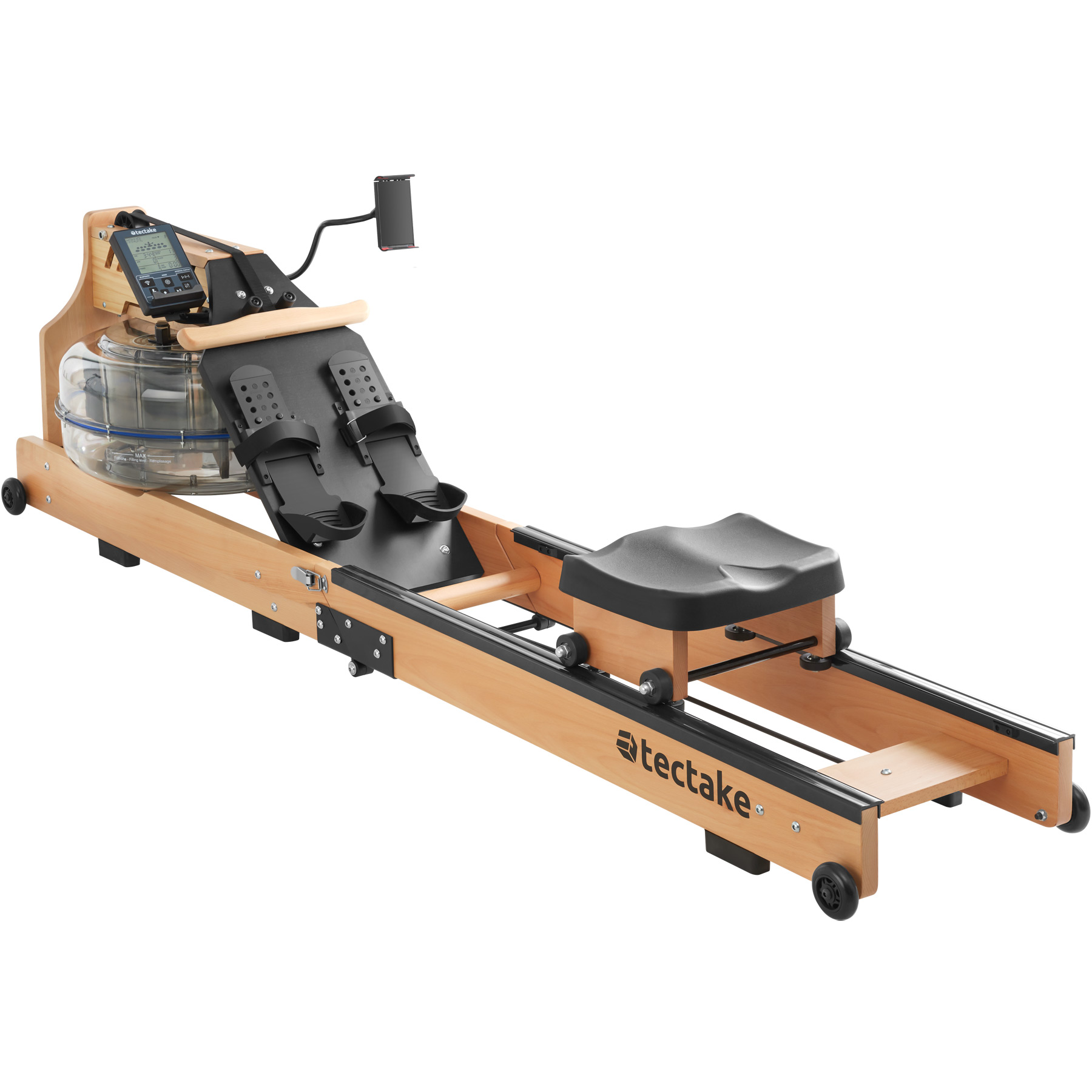 Vogatore in legno Titan pieghevole, ergonomico, carico massimo 150 kg