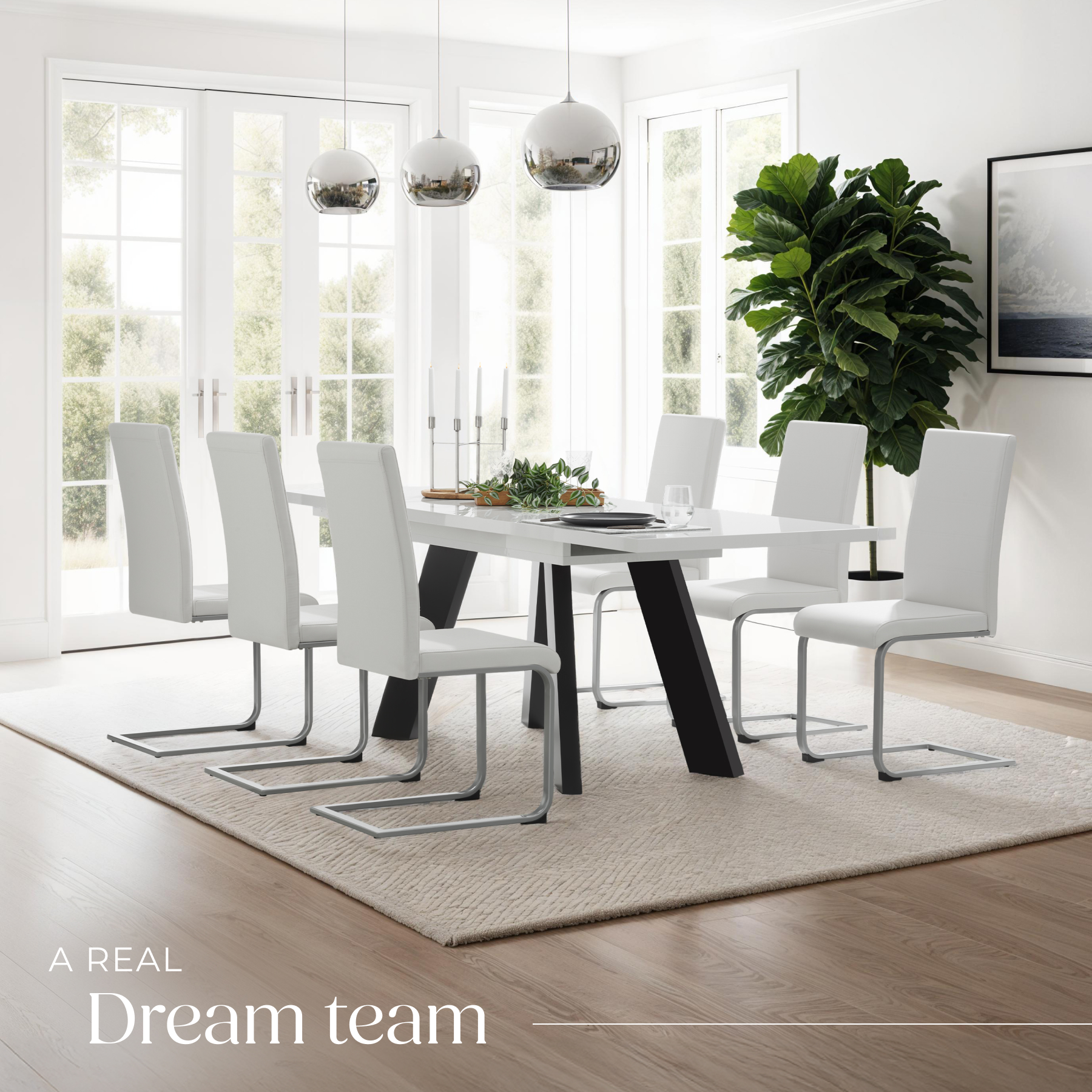 Dining Chairs Set Dinner Table Room Chair Group Breakfast Kitchen Upholstered - Picture 21 of 61