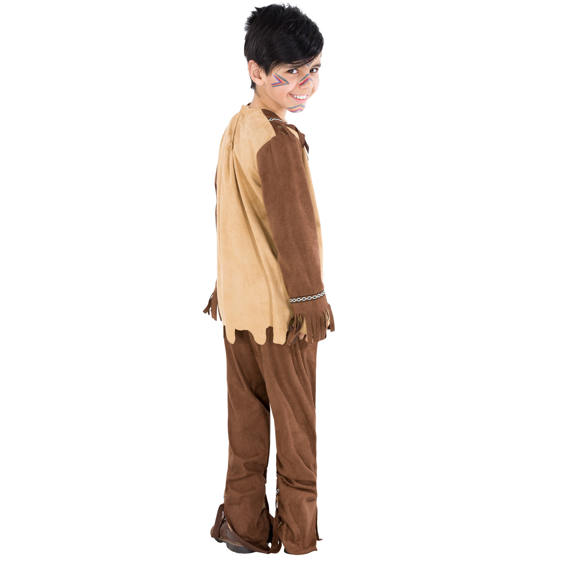 Boy costume Indians Wild West Apache Western suitable for Carnival - Picture 3 of 9