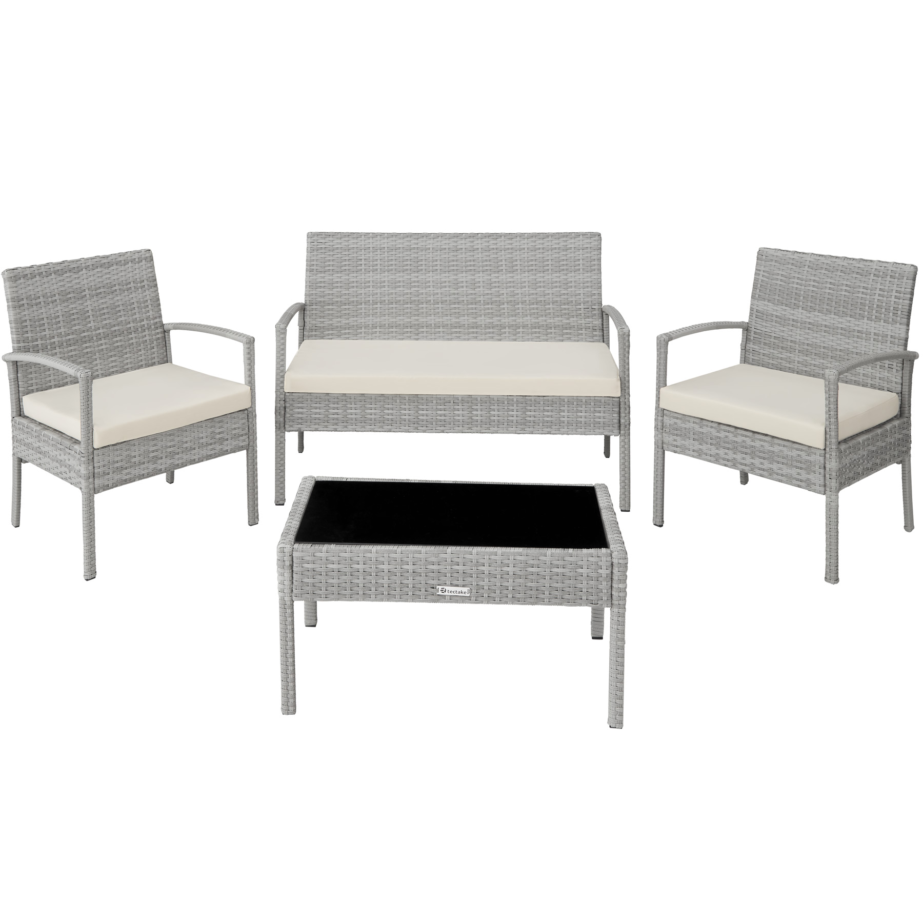 SET DI MOBILI RATTAN SINTETICO POLYRATTAN 2 POLTRONE DIVANO E TAVOLO GIARDINO nu - Foto 49 di 67