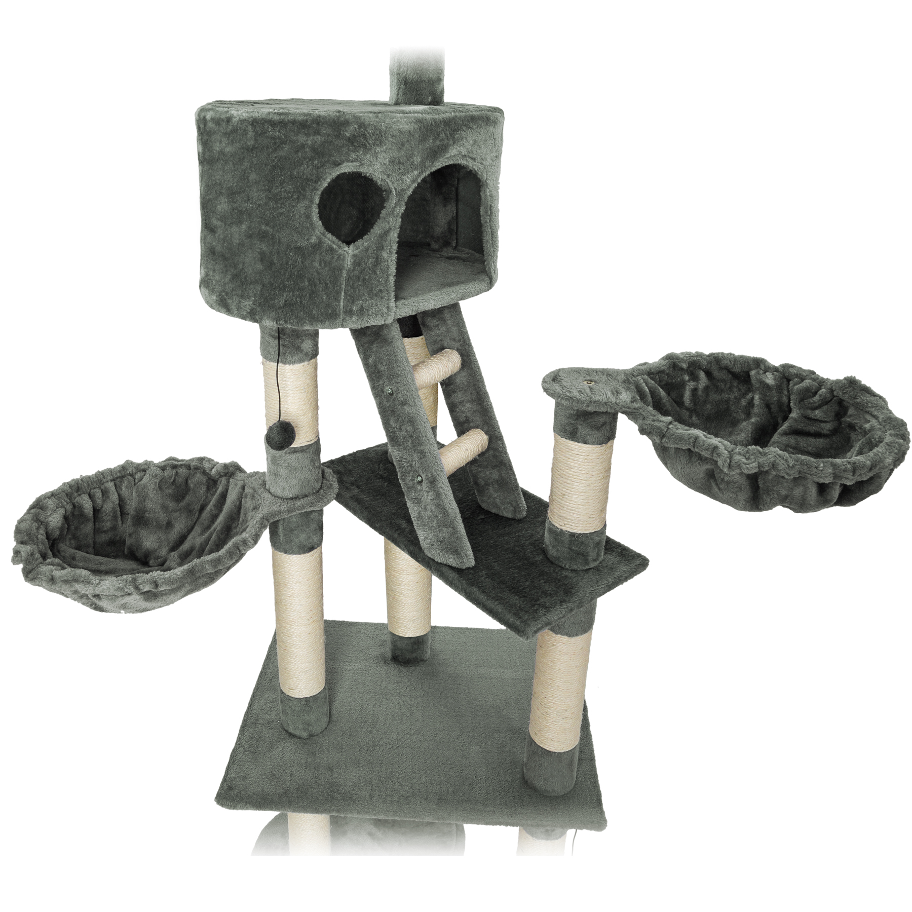 Large cat tree scratcher XXL scratching post toy activity centre 240