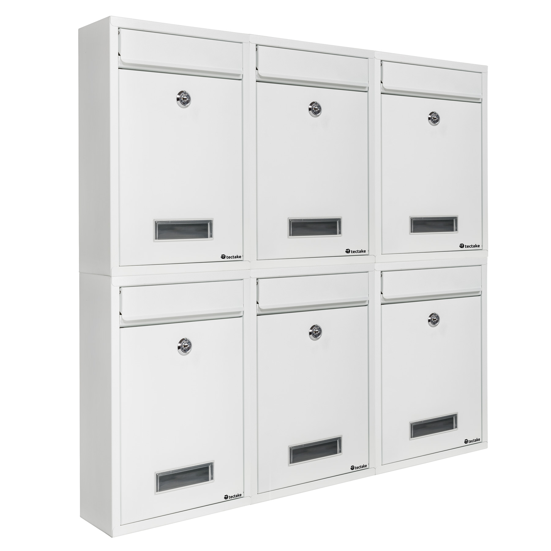 Briefkasten Tectake Edwin HPB006 schwarz // Neuware online kaufen  