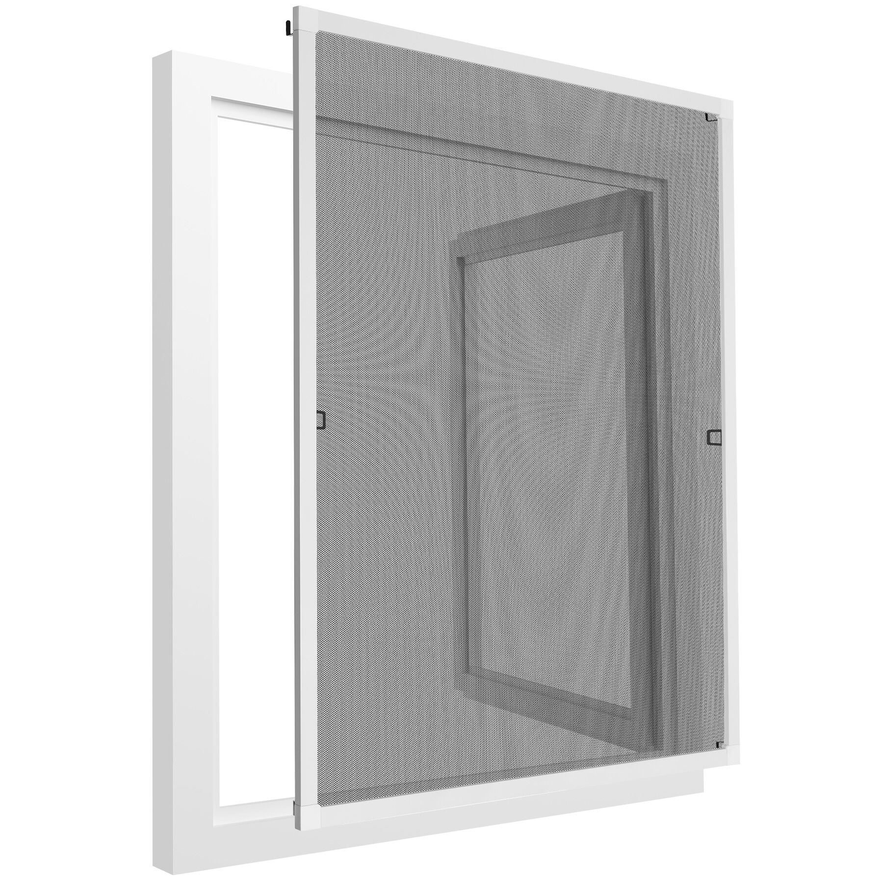 Window Insect Fence Fly Screen Door Windows Window Mesh Insect Mosquito Bug Net With Frame ...