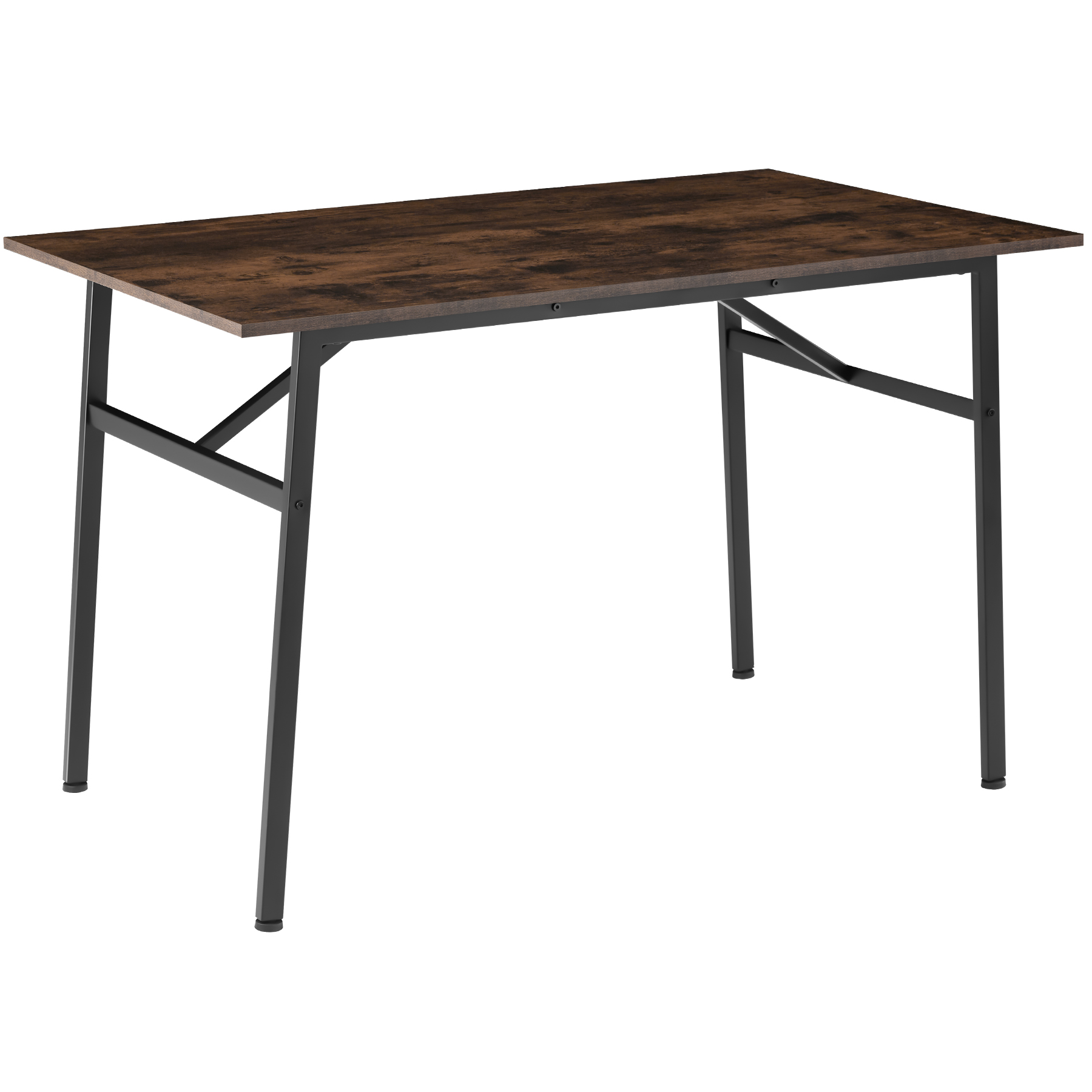 Esstisch Swansea 120x75x76cm - Industrial Holz dunkel, rustikal