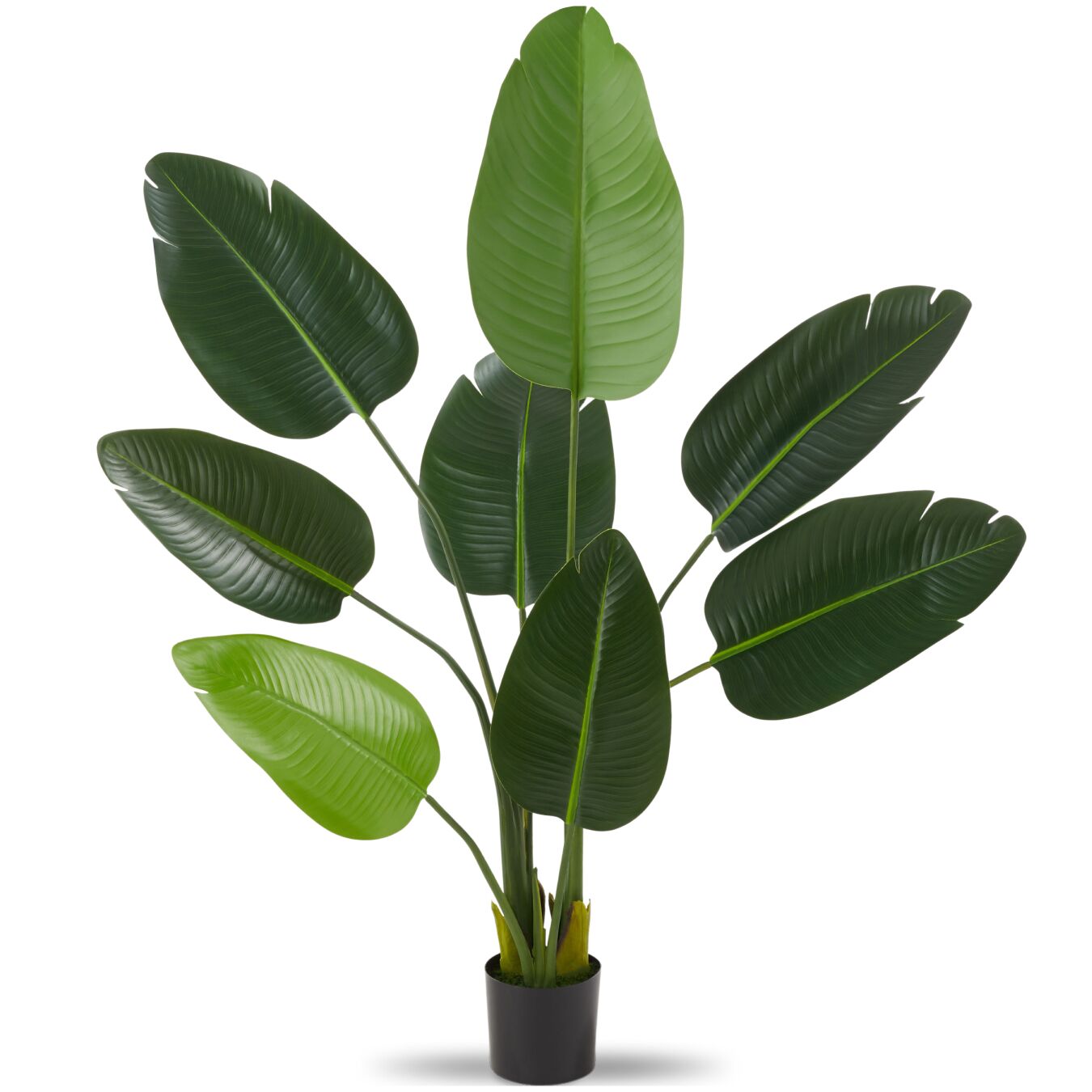 Kunst paradijsvogelboom Tropic, natuurgetrouw - 120 cm | tectake