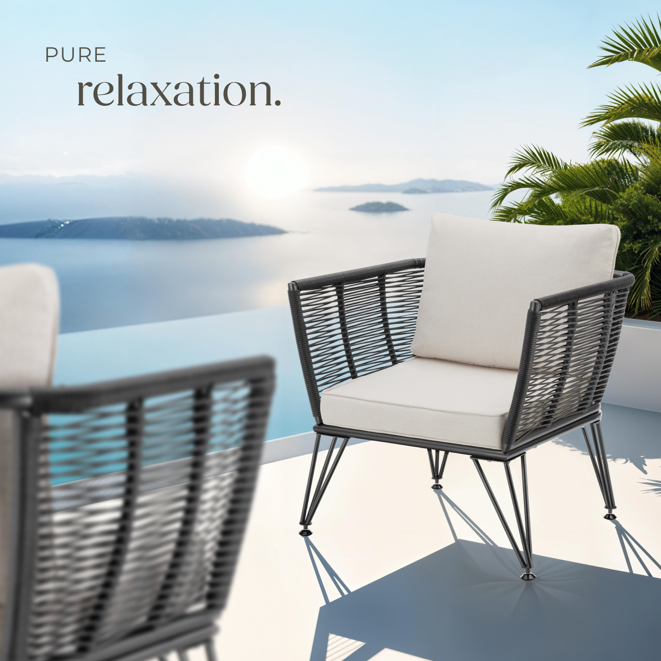 Garden Dining Furniture Outdoor Chairs Sets Sofas Cushions Luxury Loungers Home - Picture 20 of 24