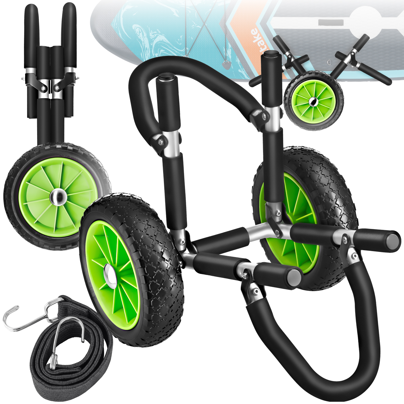 Chariot de transport de surf WaveWheel - simple