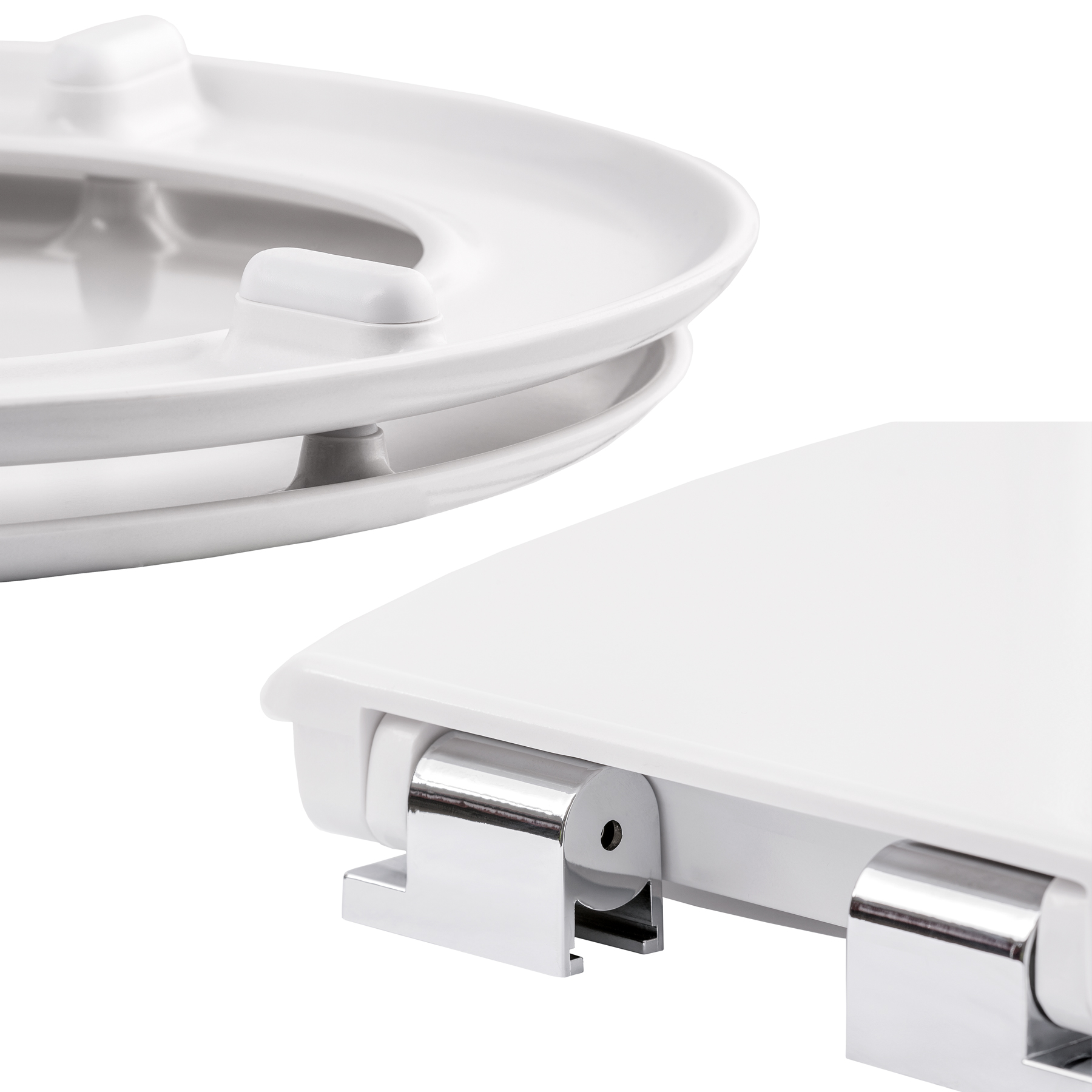 High quality printed WC toilet seat lid stable hinges modern soft close