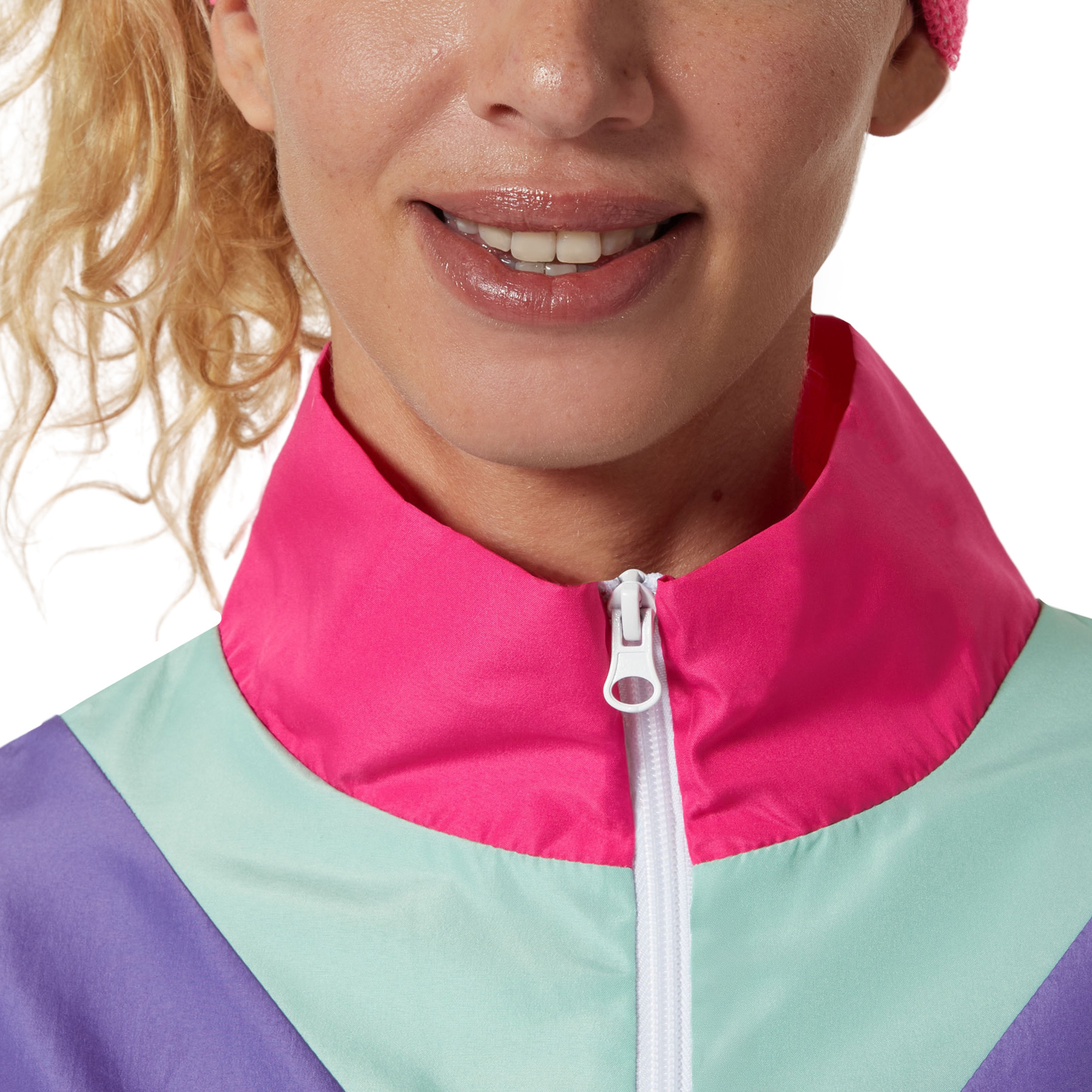 Fancy Dress Costume Women's Retro 80's 90's Tracksuit Outfit Halloween Dress Up - Picture 18 of 20