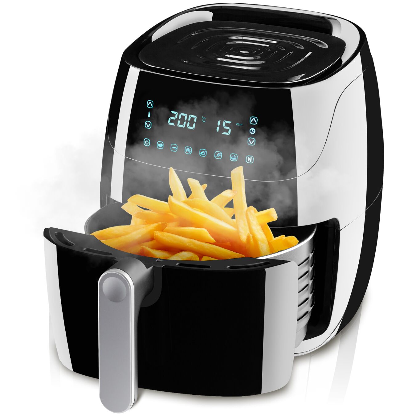 Airfryer aiza 4,3 l - zwart | tectake