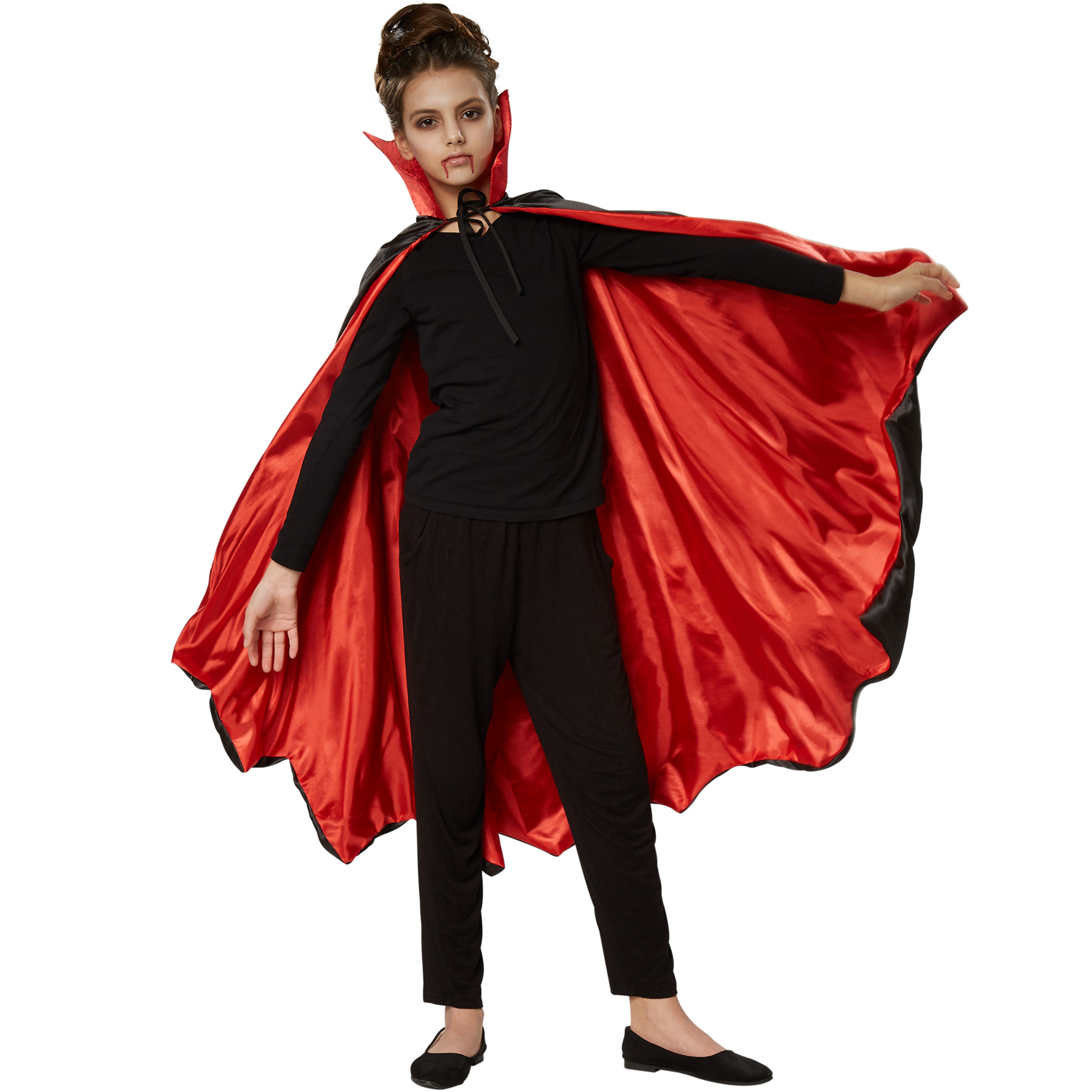 Halloween Kostum 2x Halloween Weinflaschen Hüllen - Vampir Umhang Aus Strickstoff | Party Deko Für Weinflaschen Schwarz/Rot Weinflasche Deko Halloween