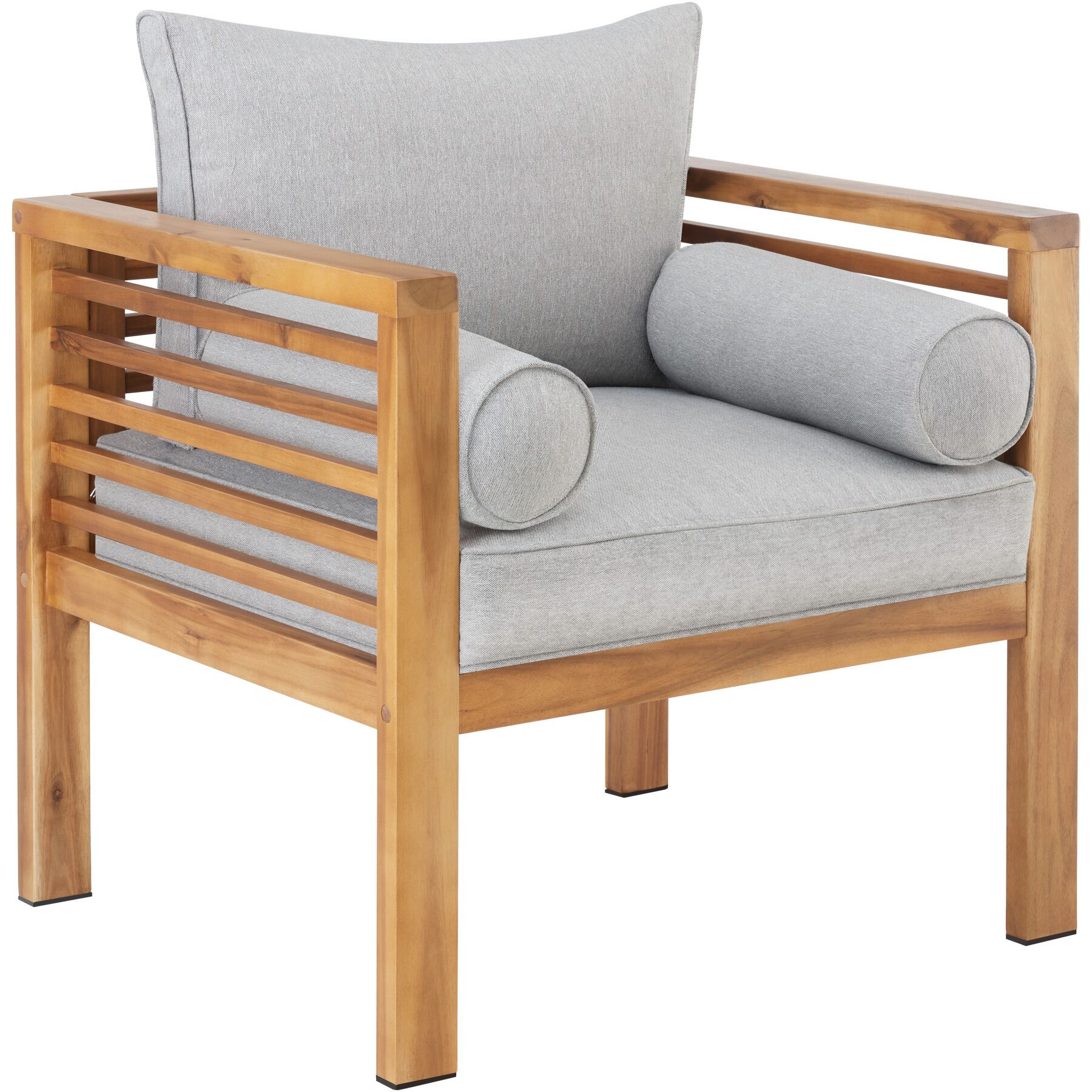 Garten-Loungesessel Boka, lasiertes Holz, 120 kg belastbar - pro Stück
